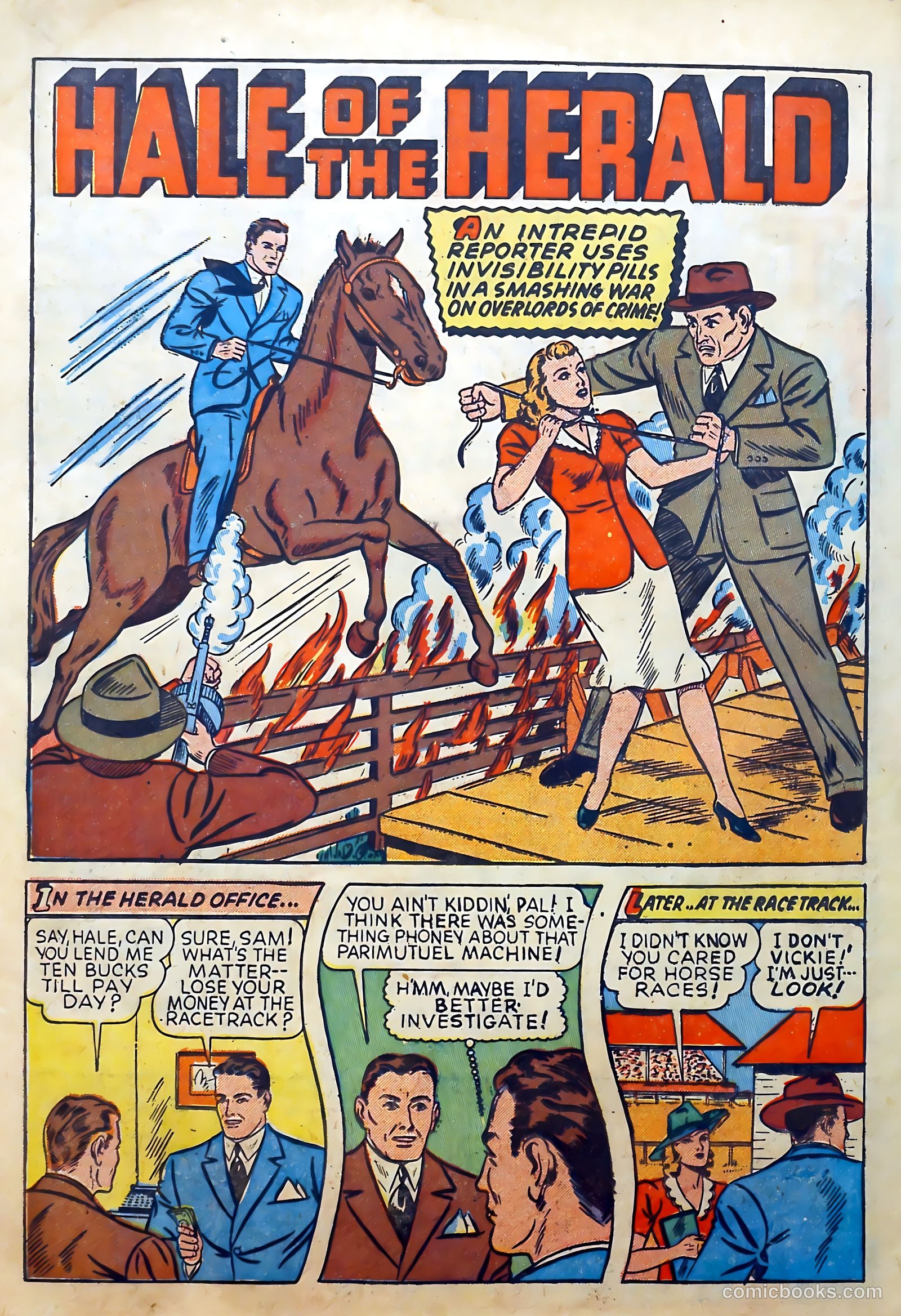 Thrilling Comics #33 (1940) — page 51 of 70