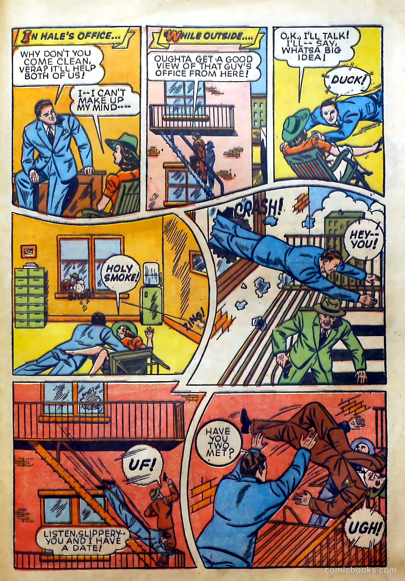 Thrilling Comics #33 (1940) — page 54 of 70