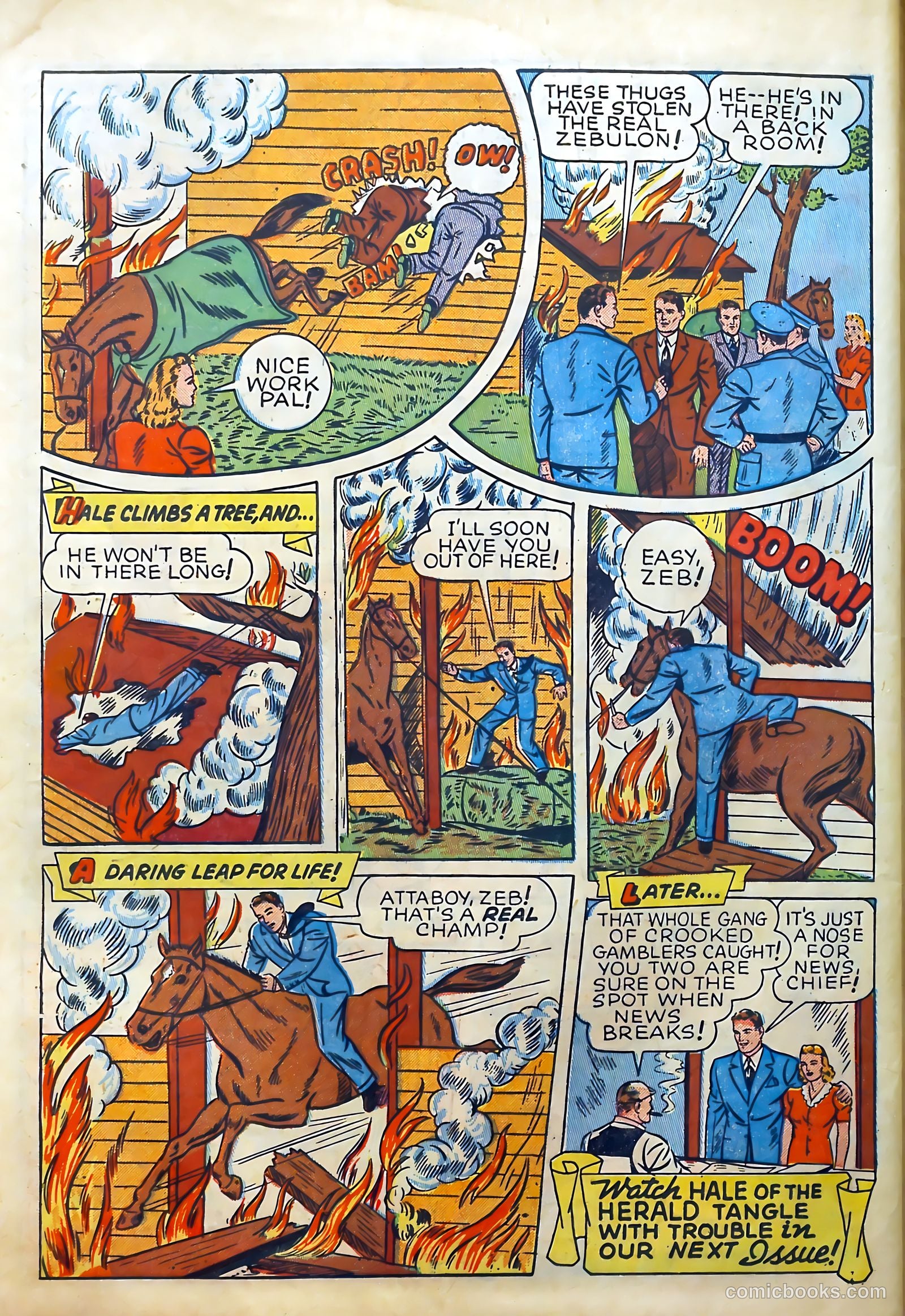 Thrilling Comics #33 (1940) — page 59 of 70