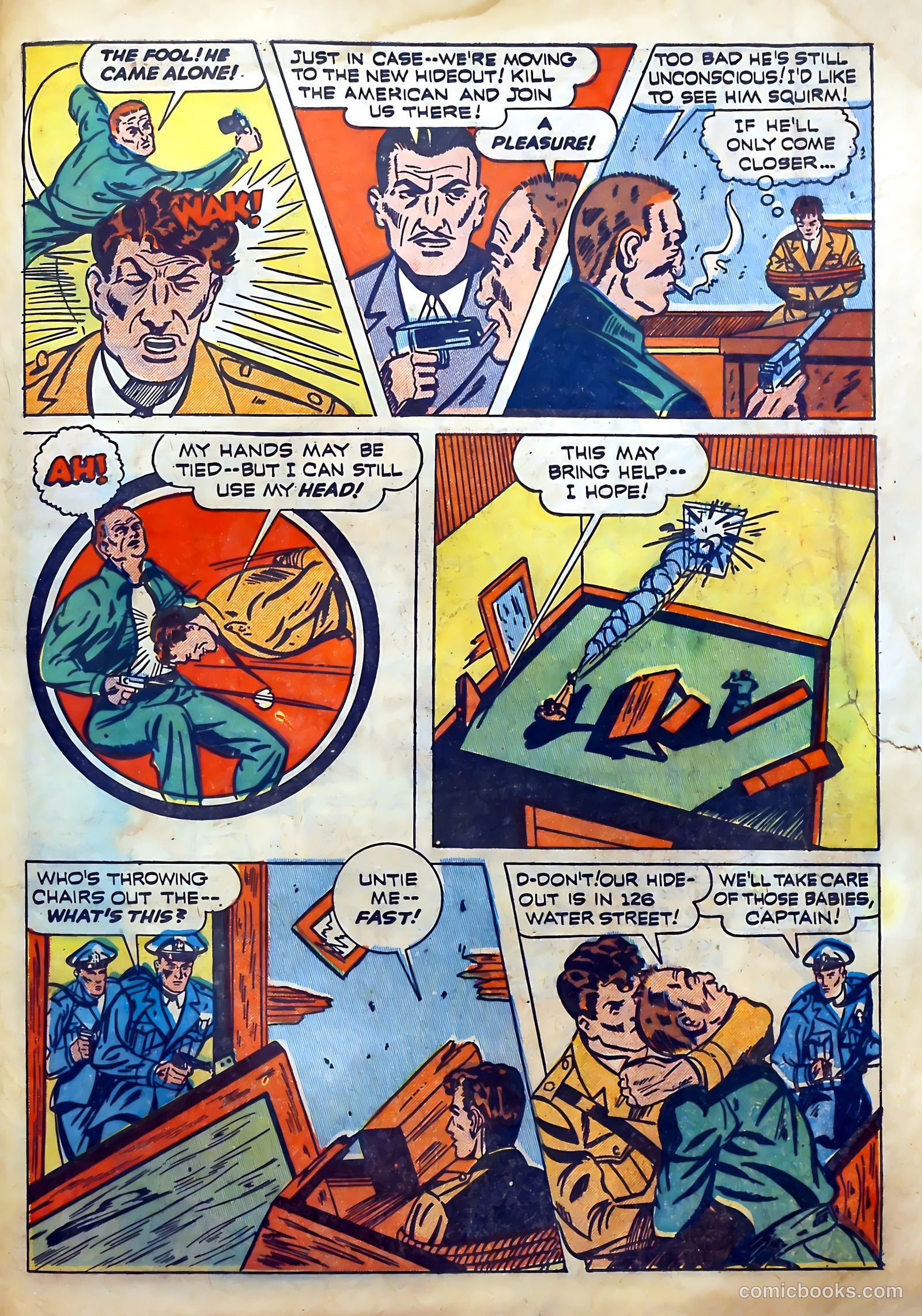 Thrilling Comics #33 (1940) — page 64 of 70