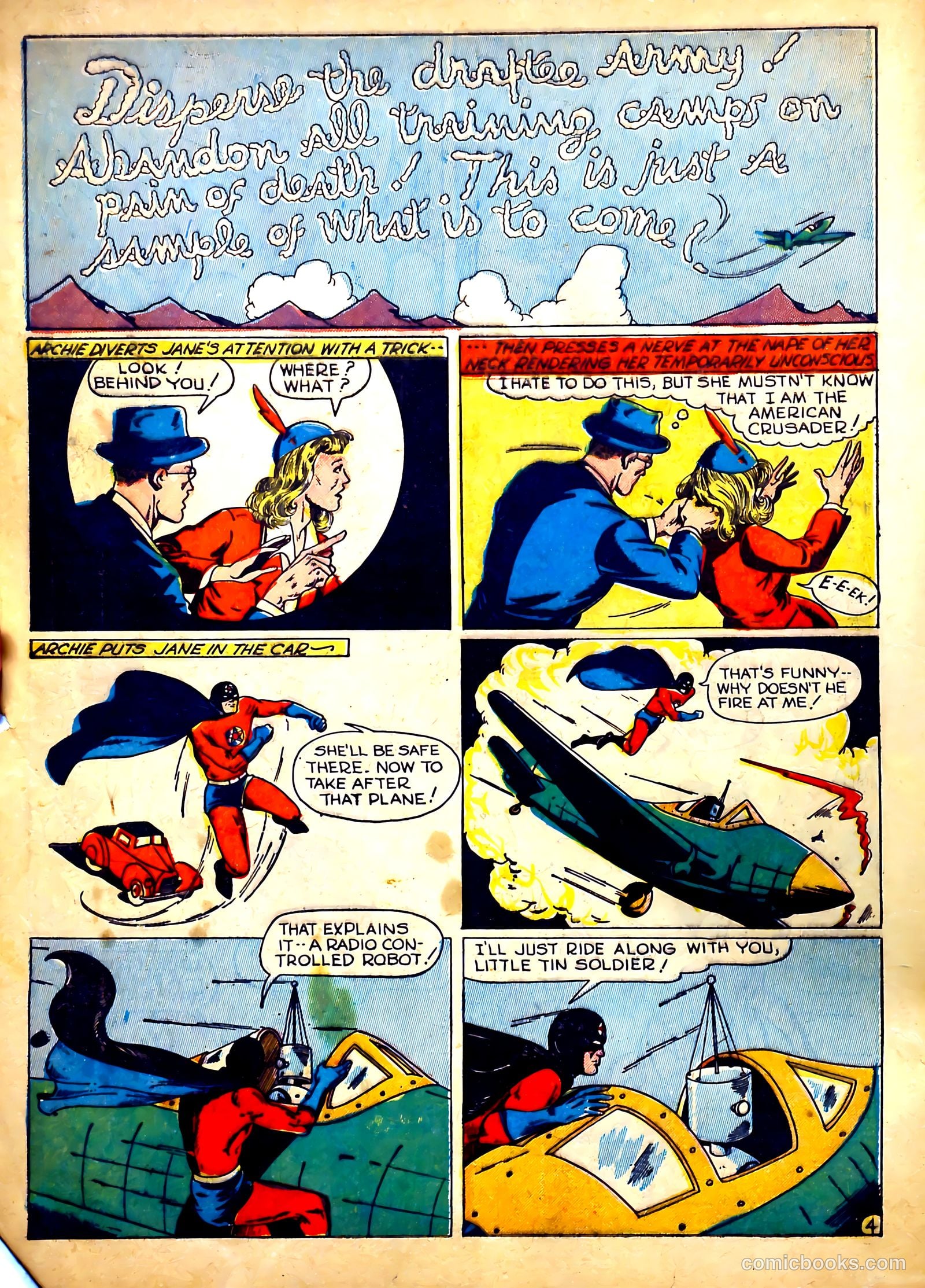 Thrilling Comics #23 (1940) — page 6 of 68