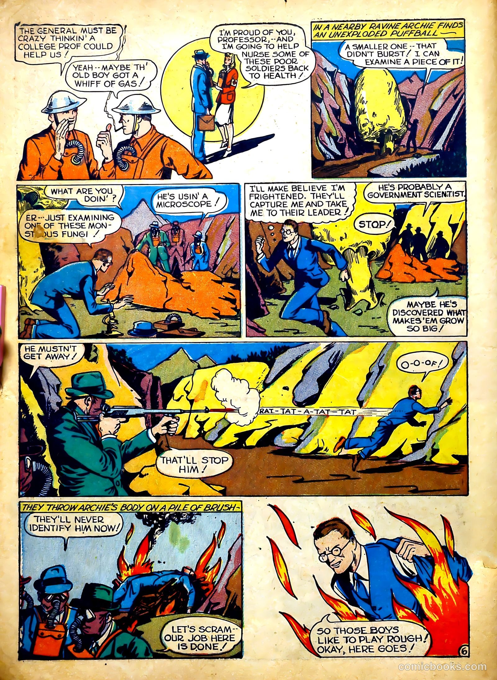 Thrilling Comics #23 (1940) — page 8 of 68