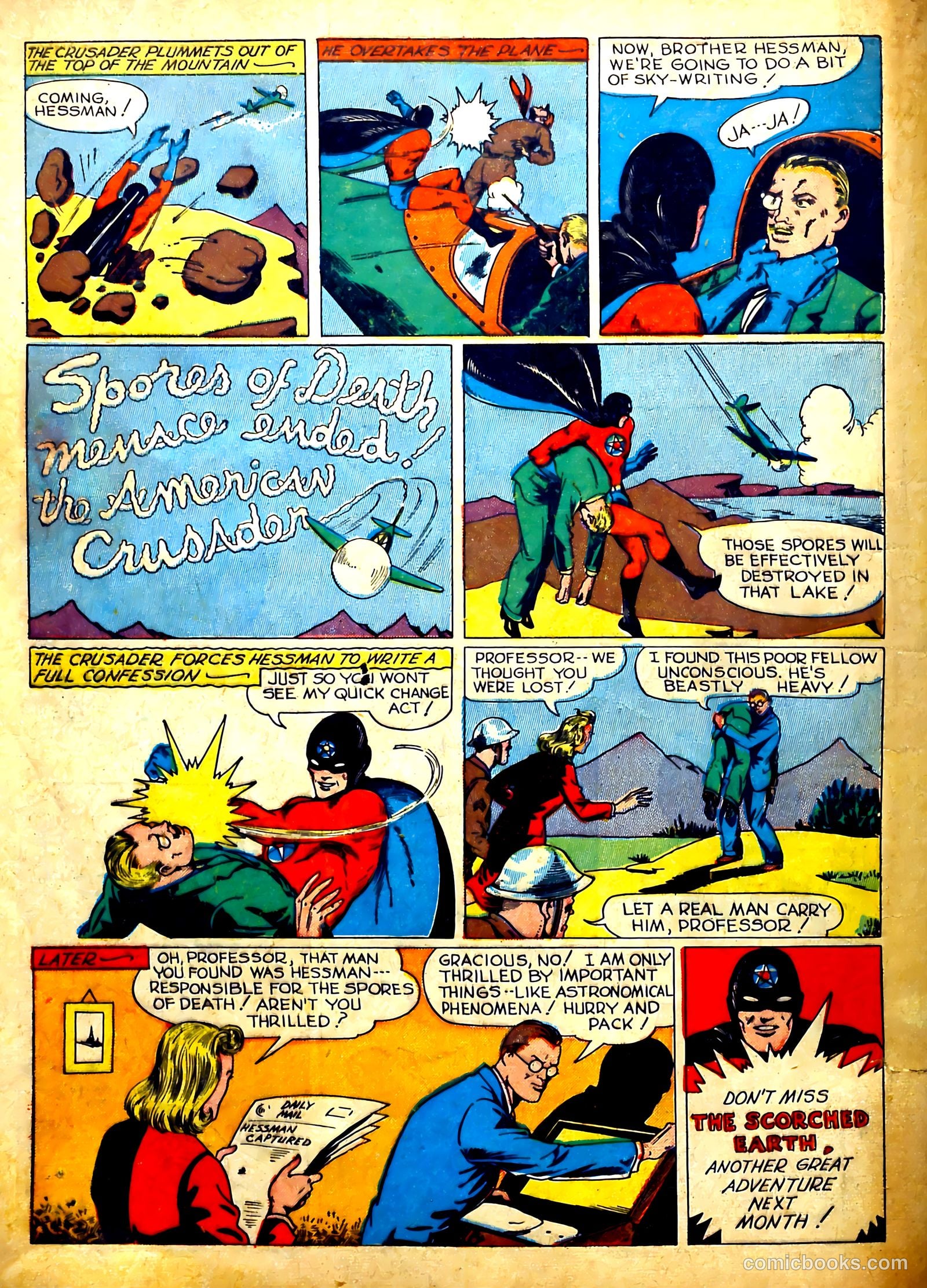 Thrilling Comics #23 (1940) — page 12 of 68