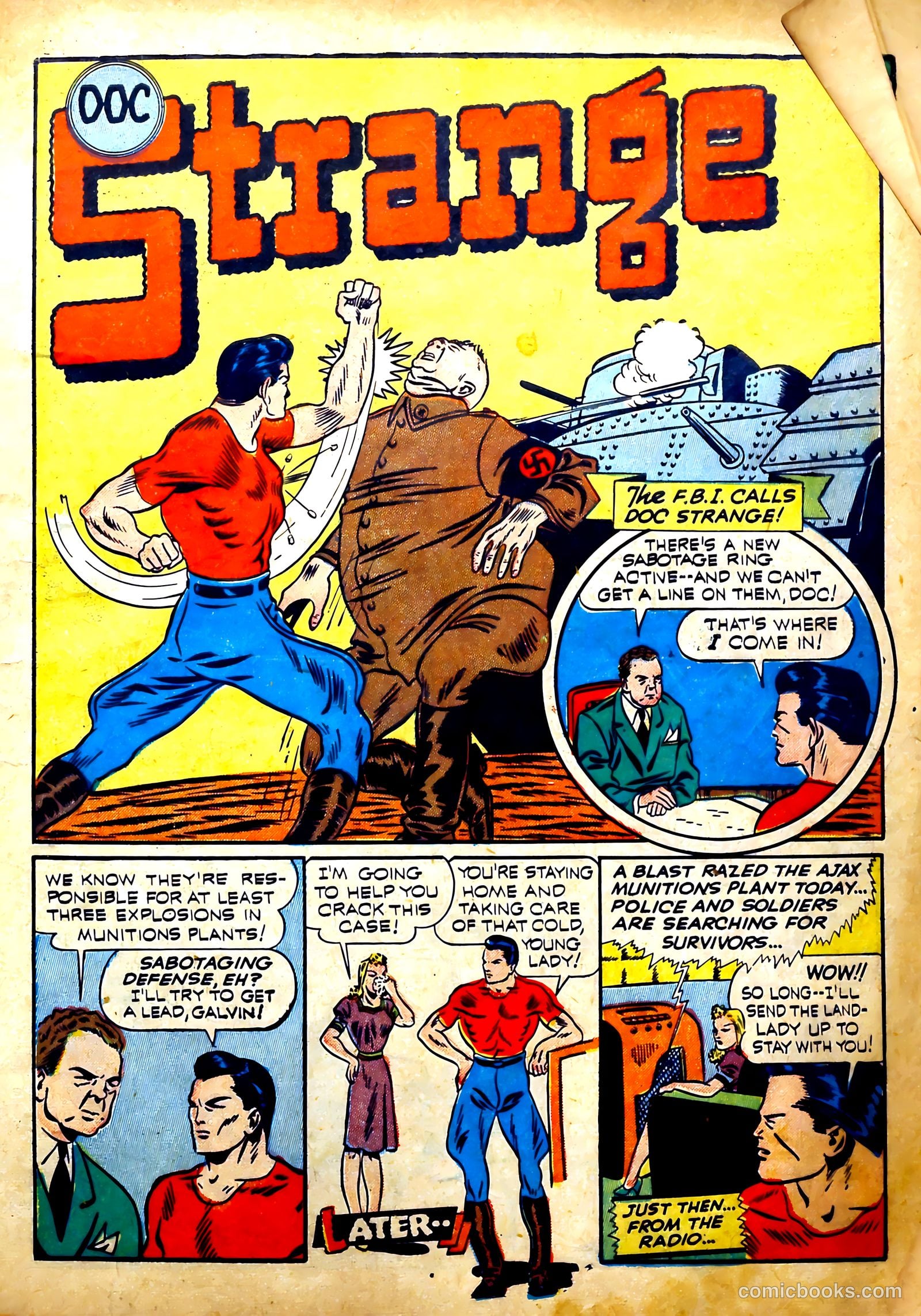 Thrilling Comics #23 (1940) — page 13 of 68