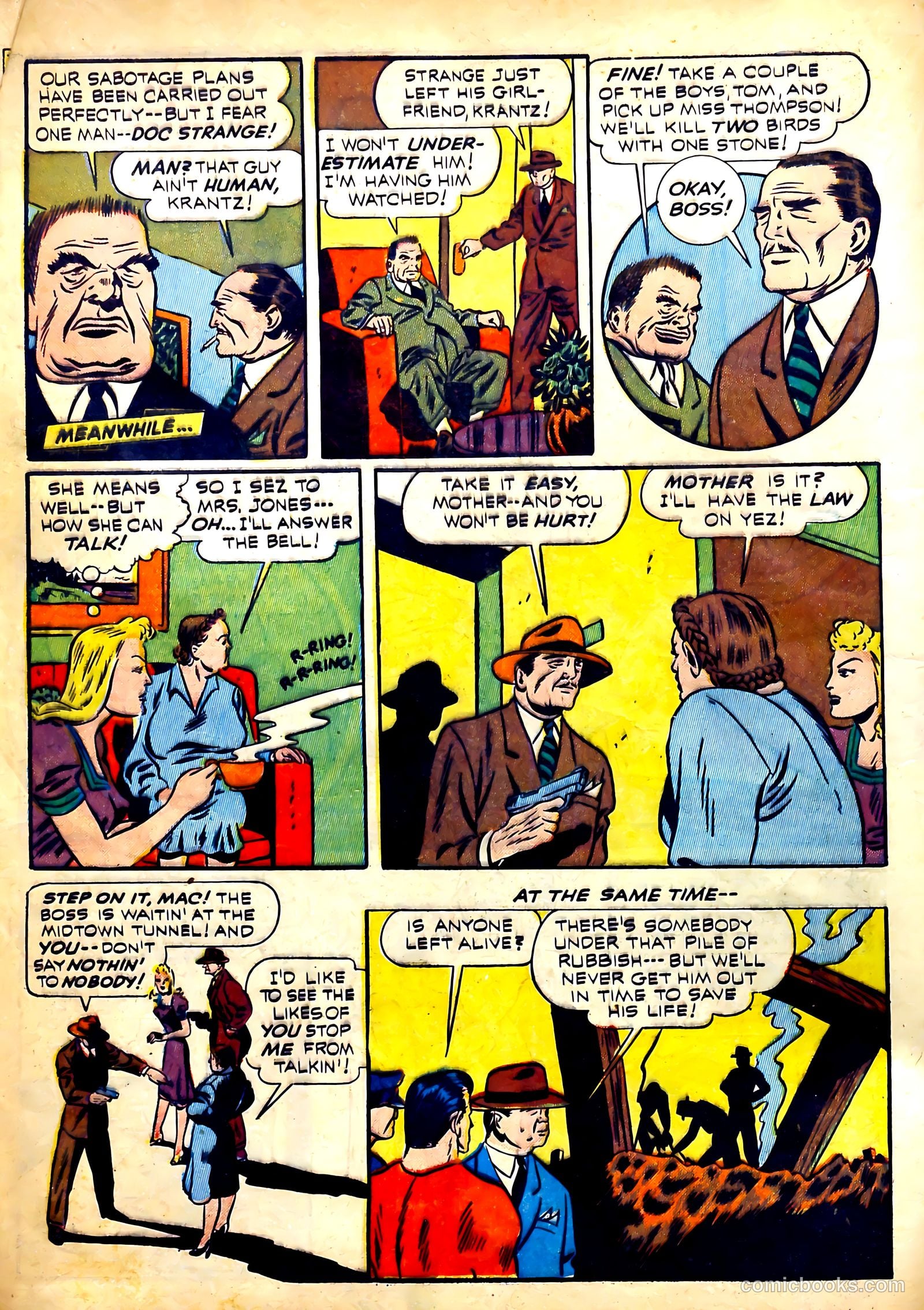 Thrilling Comics #23 (1940) — page 14 of 68