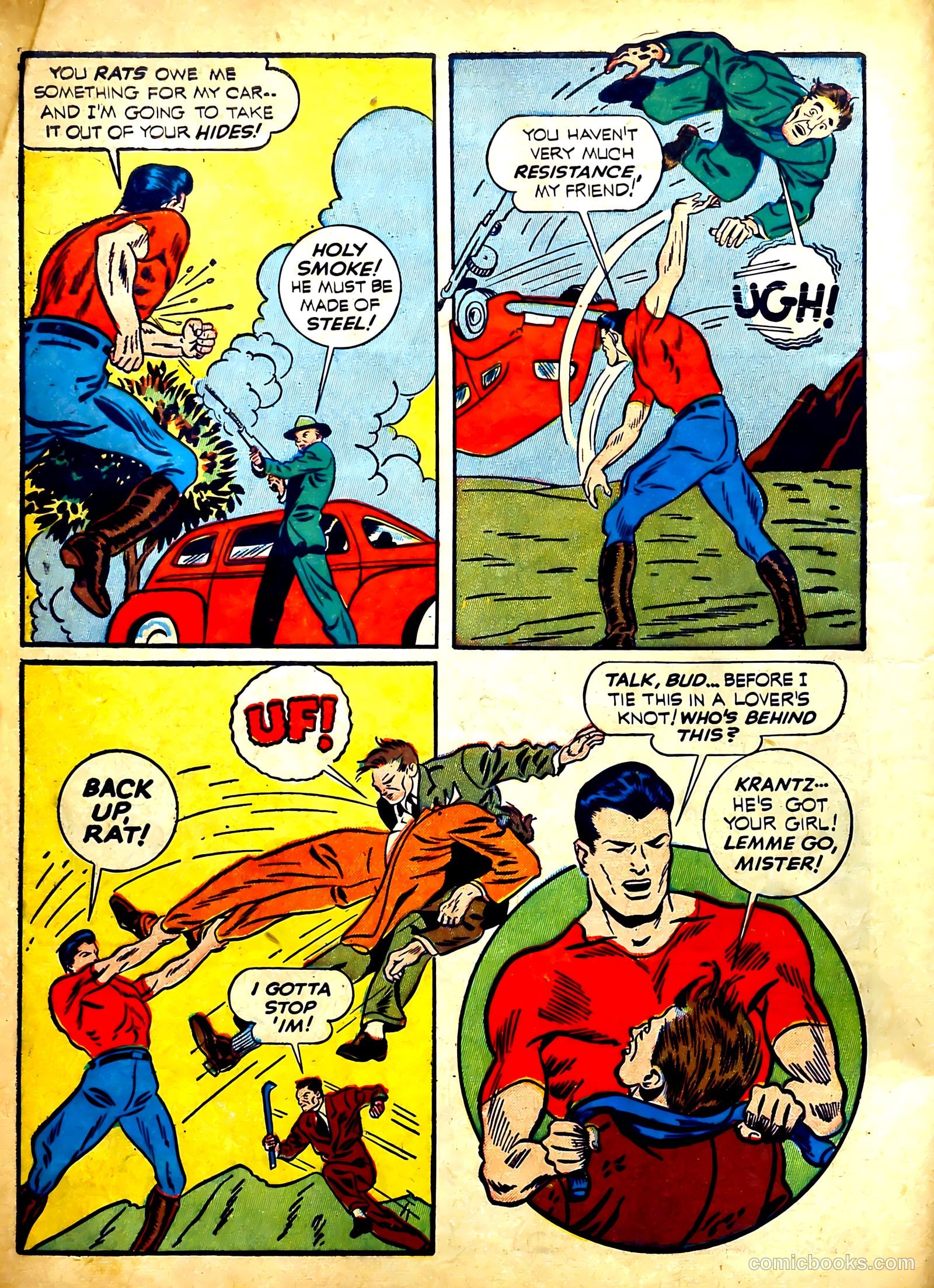 Thrilling Comics #23 (1940) — page 16 of 68