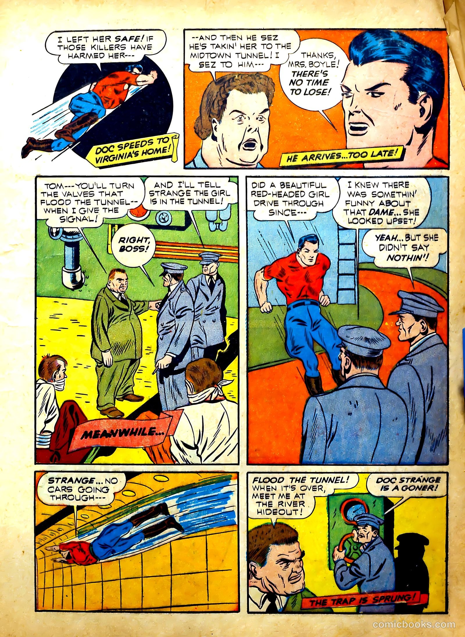 Thrilling Comics #23 (1940) — page 17 of 68