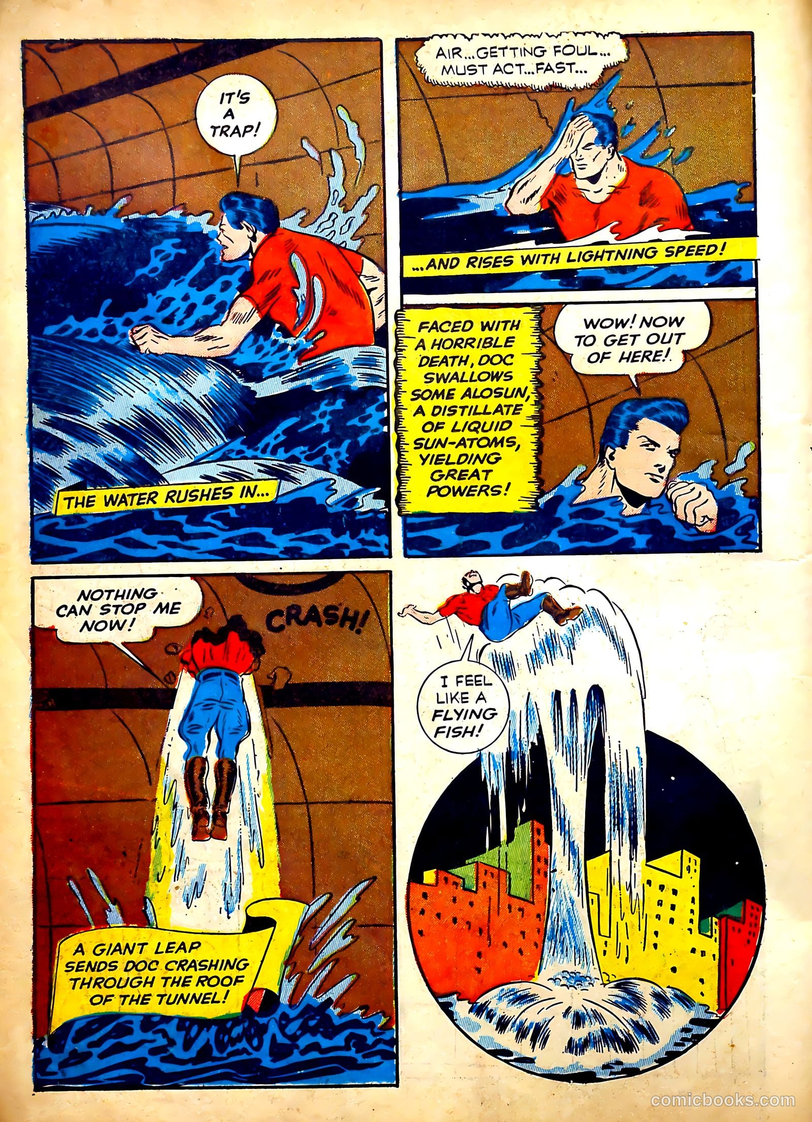 Thrilling Comics #23 (1940) — page 18 of 68