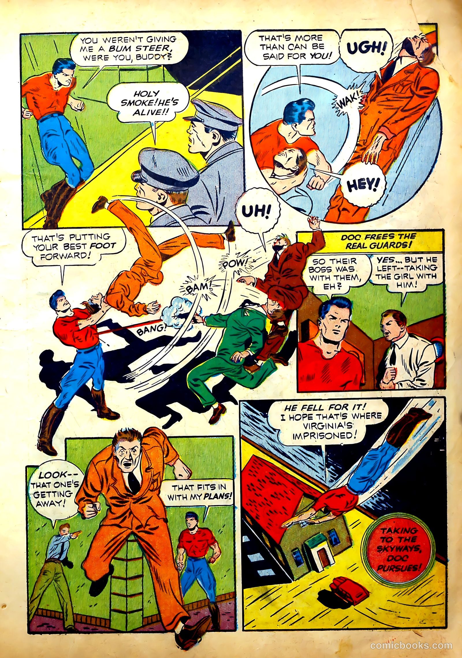 Thrilling Comics #23 (1940) — page 19 of 68