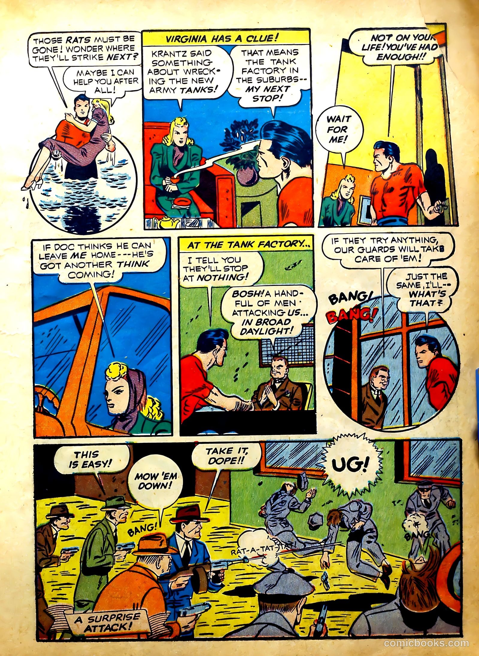 Thrilling Comics #23 (1940) — page 21 of 68