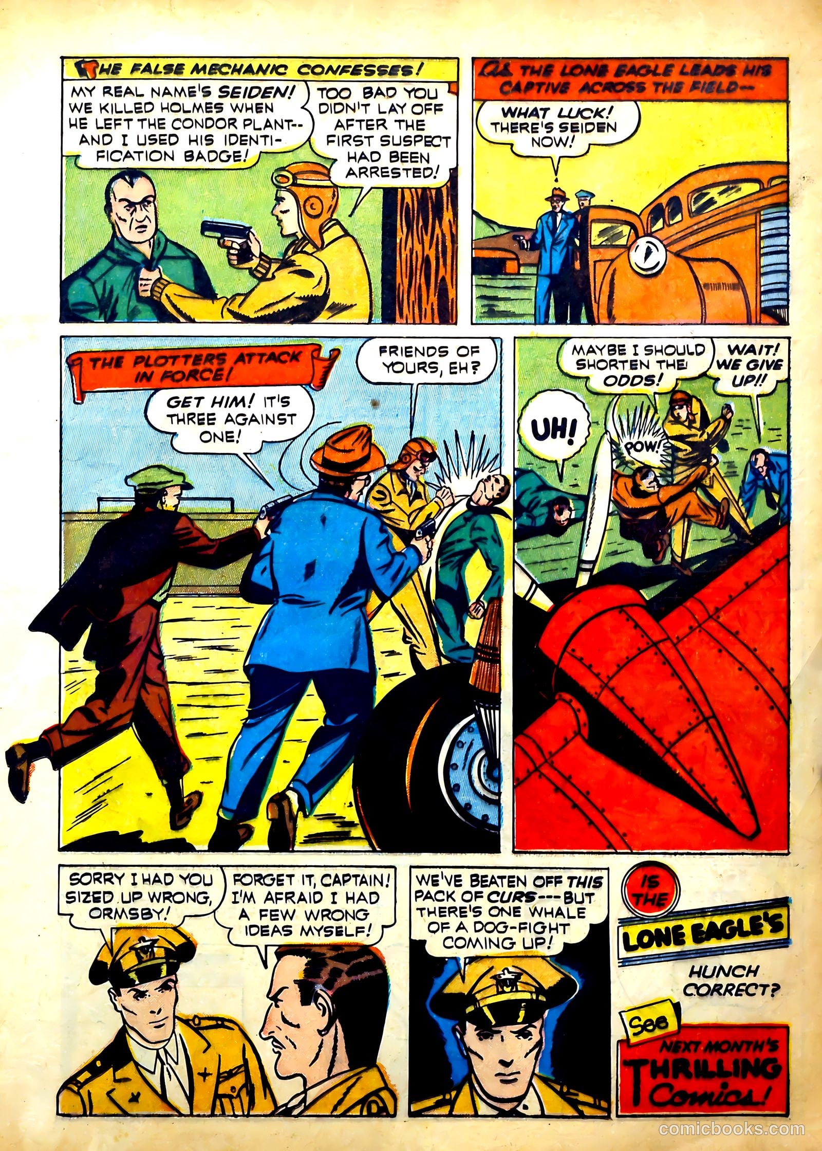 Thrilling Comics #23 (1940) — page 31 of 68