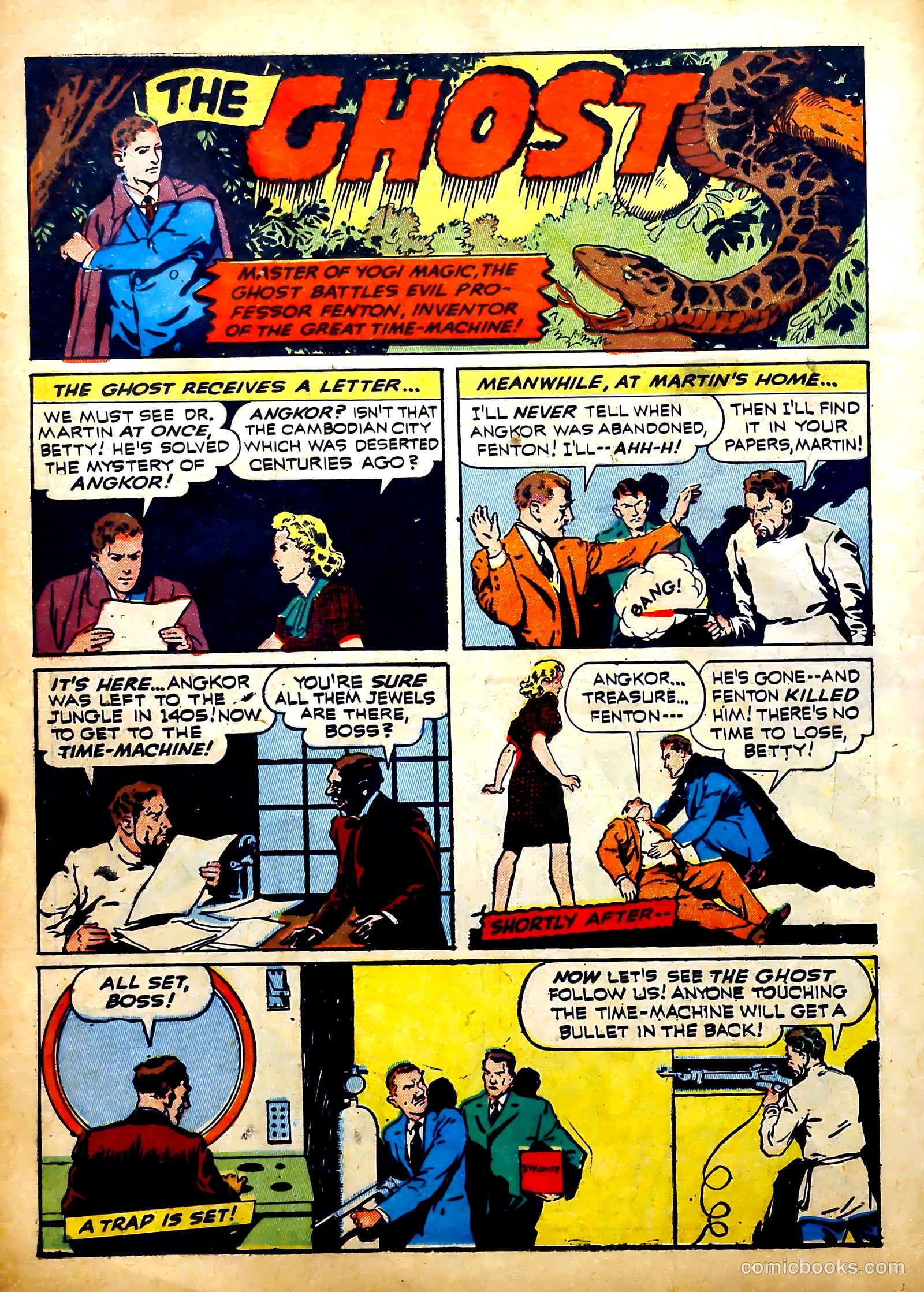 Thrilling Comics #23 (1940) — page 32 of 68