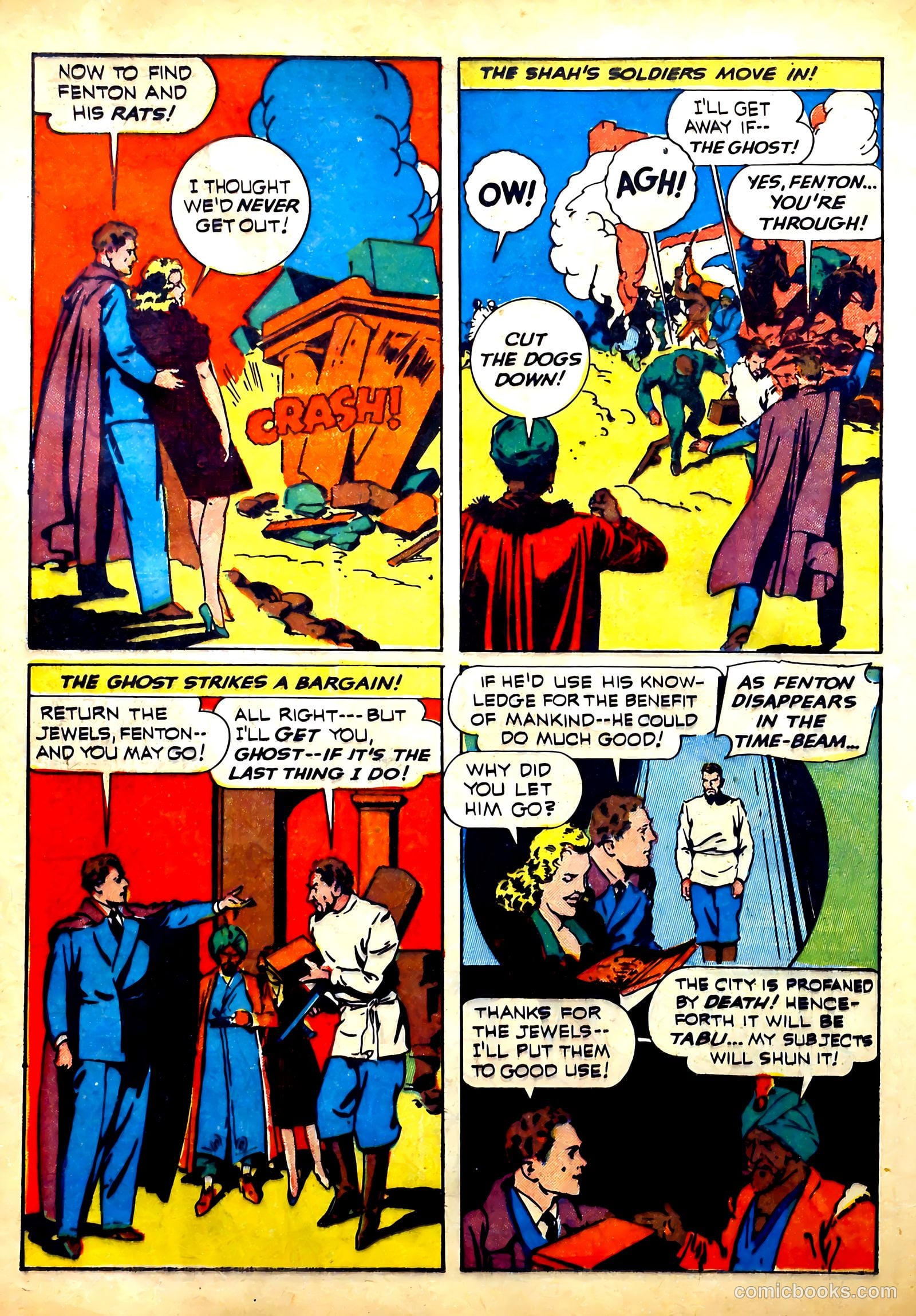 Thrilling Comics #23 (1940) — page 38 of 68
