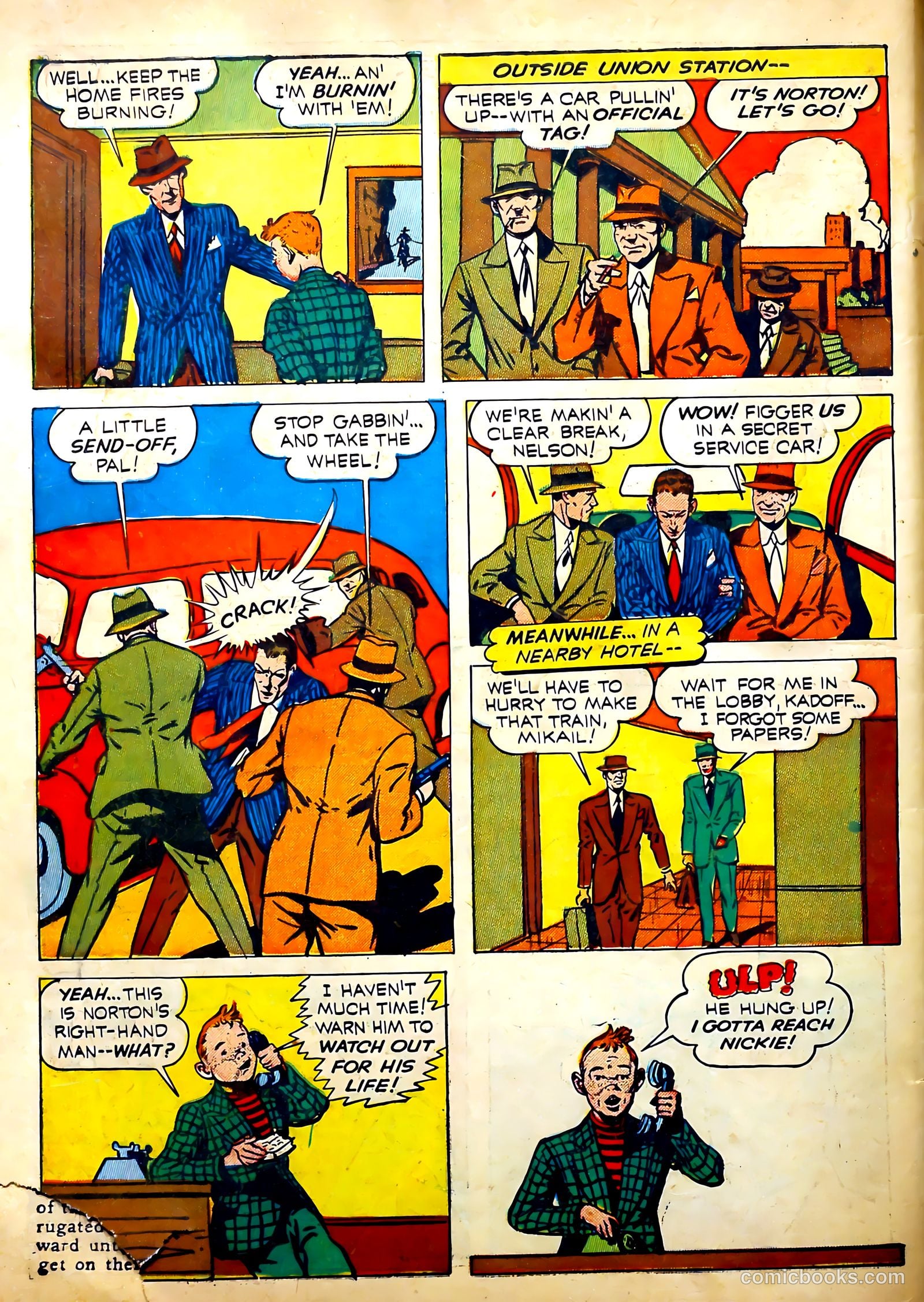 Thrilling Comics #23 (1940) — page 58 of 68