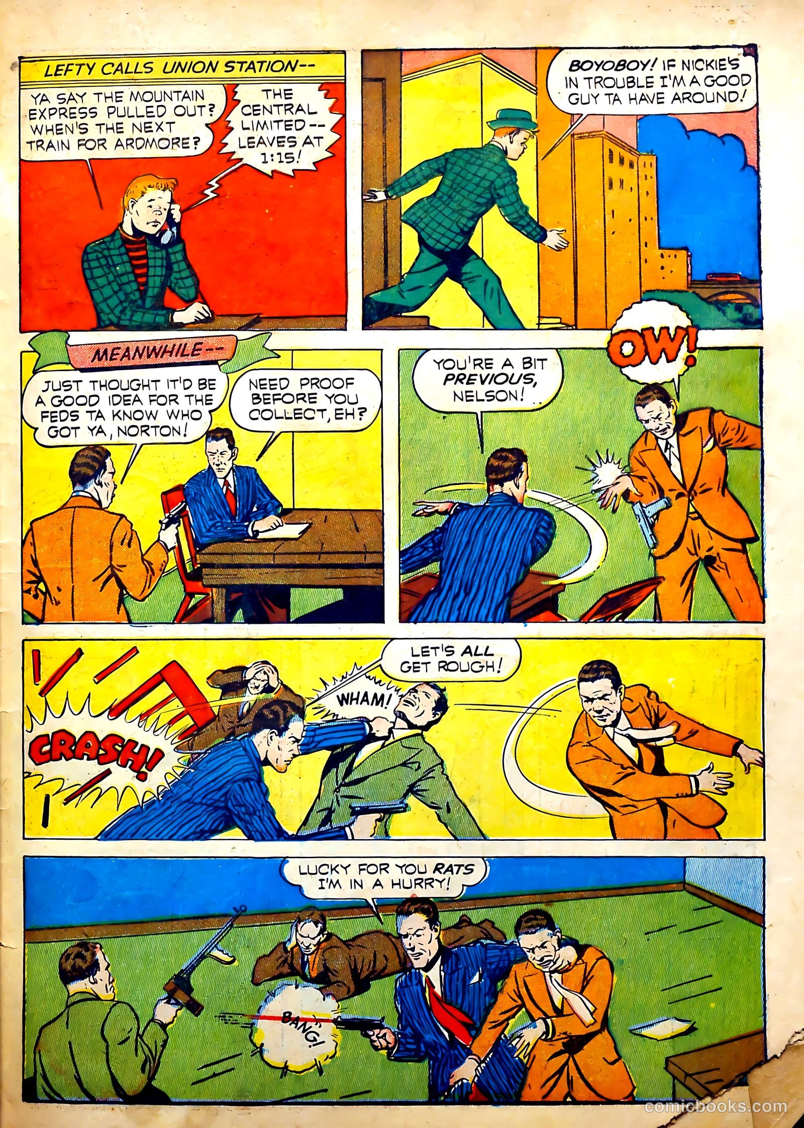 Thrilling Comics #23 (1940) — page 59 of 68