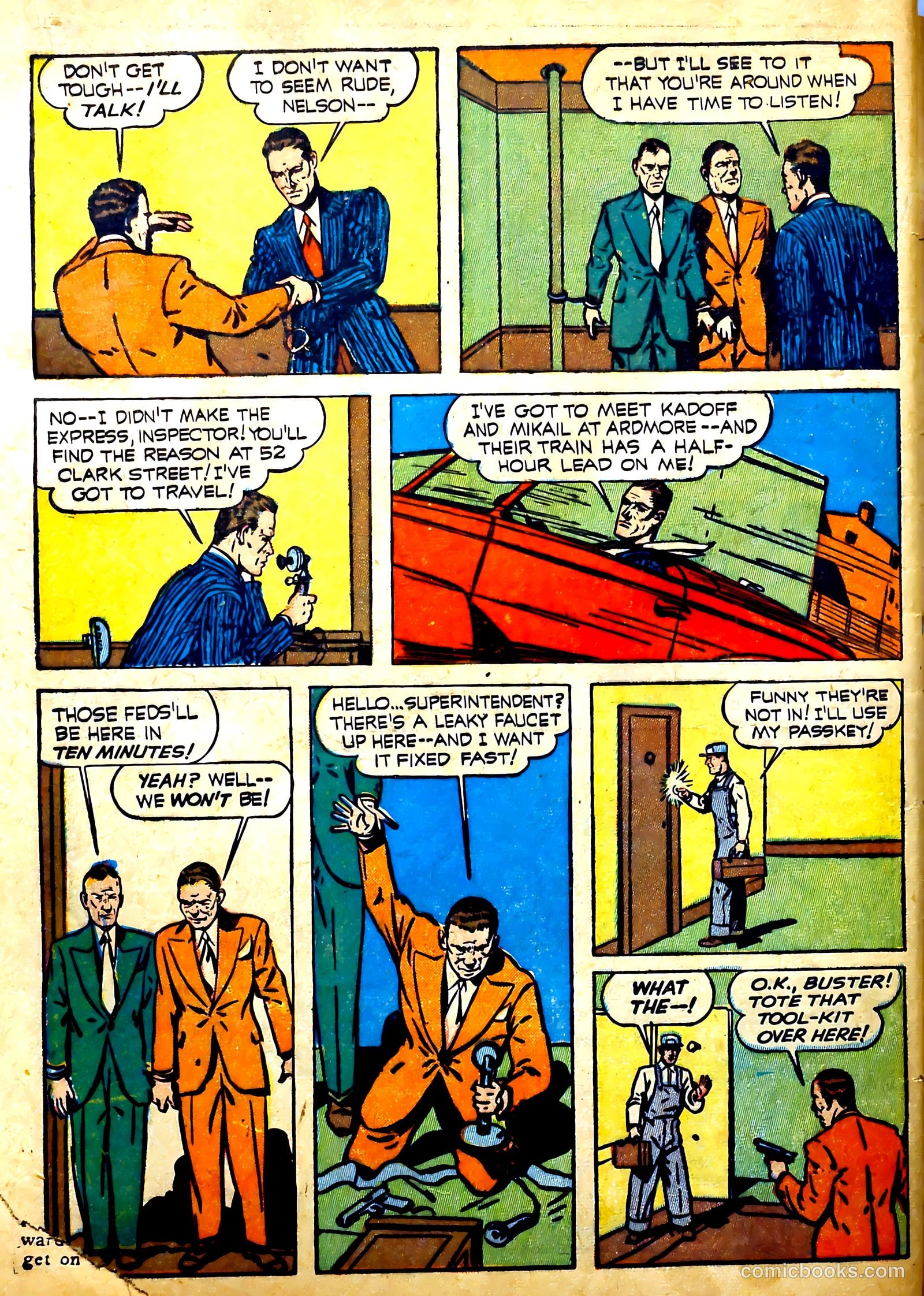 Thrilling Comics #23 (1940) — page 60 of 68