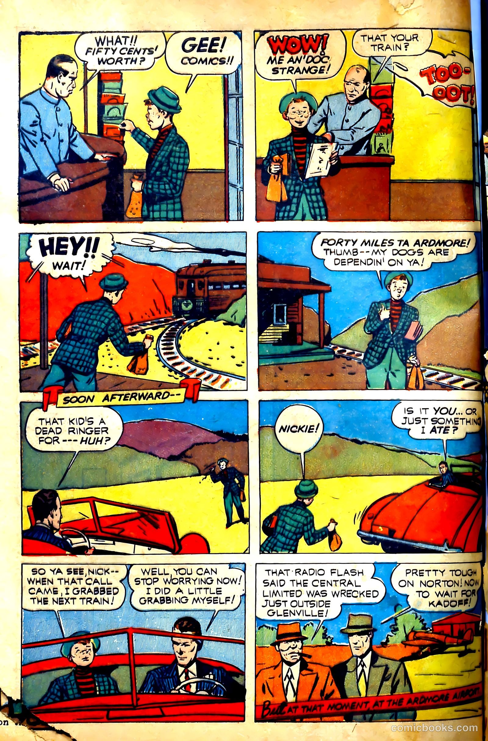 Thrilling Comics #23 (1940) — page 62 of 68