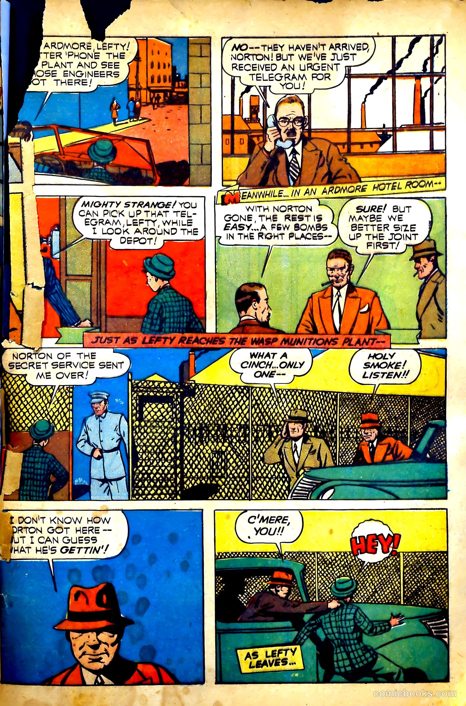 Thrilling Comics #23 (1940) — page 63 of 68