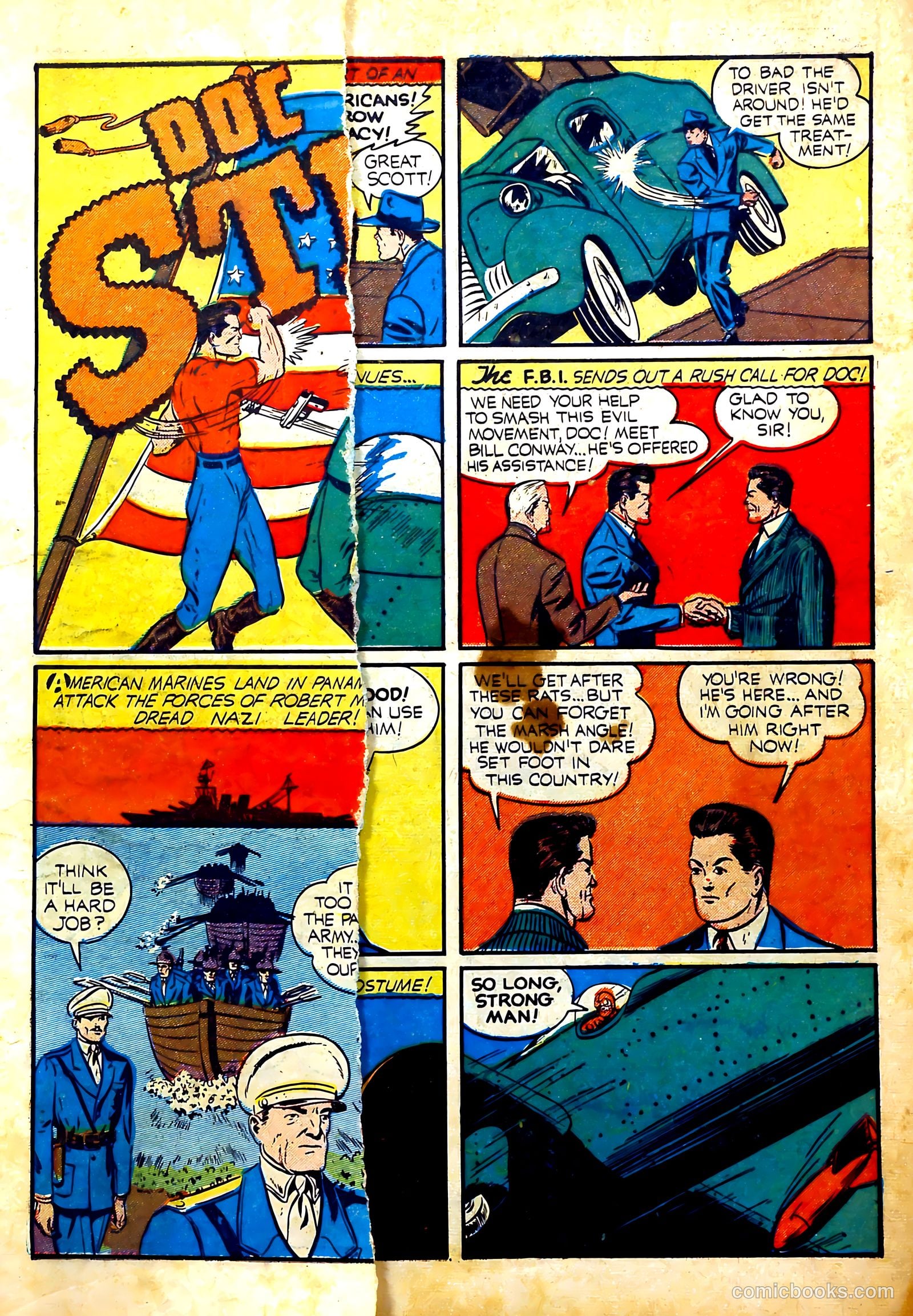 Thrilling Comics #12 (1940) — page 3 of 70