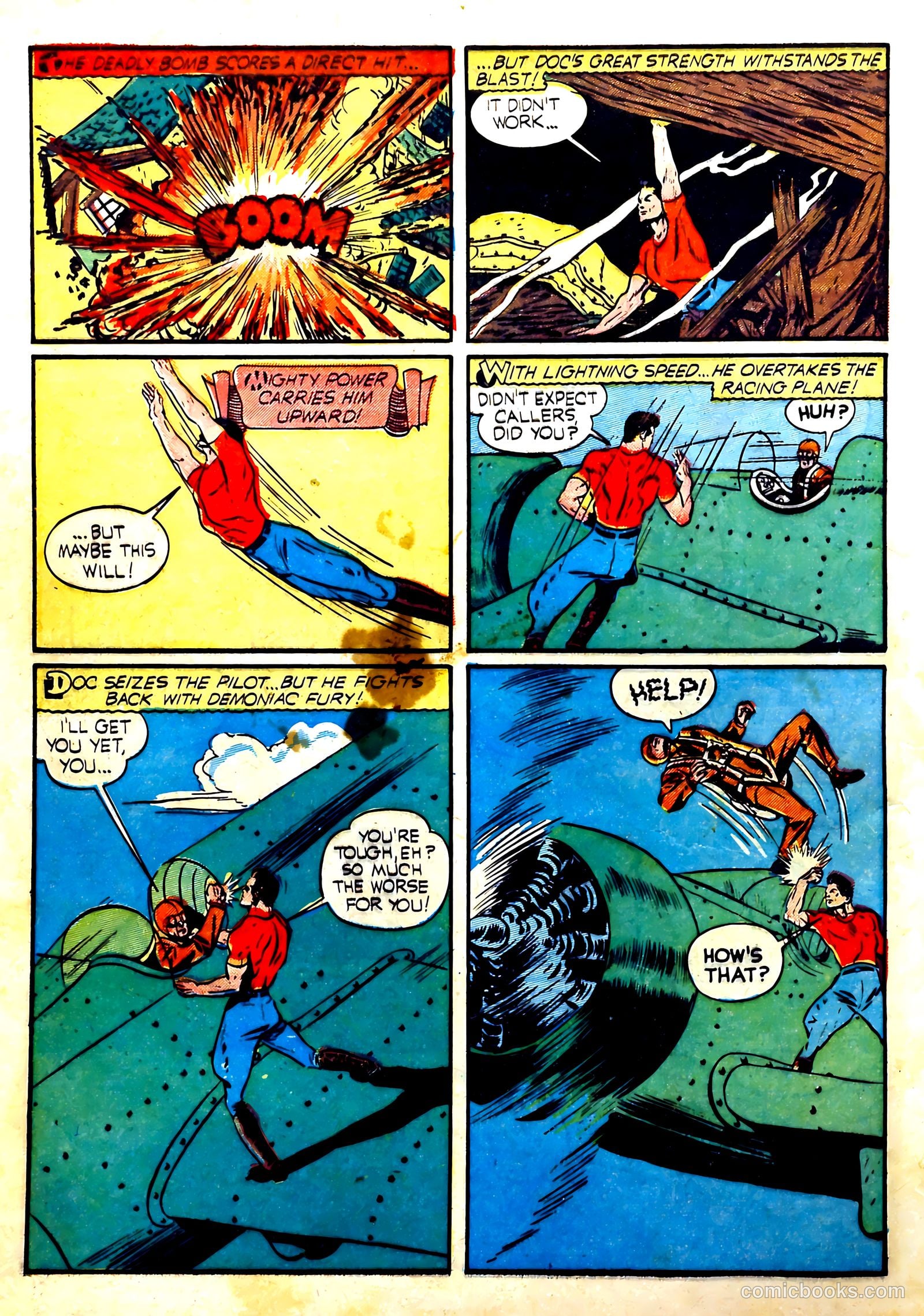 Thrilling Comics #12 (1940) — page 8 of 70
