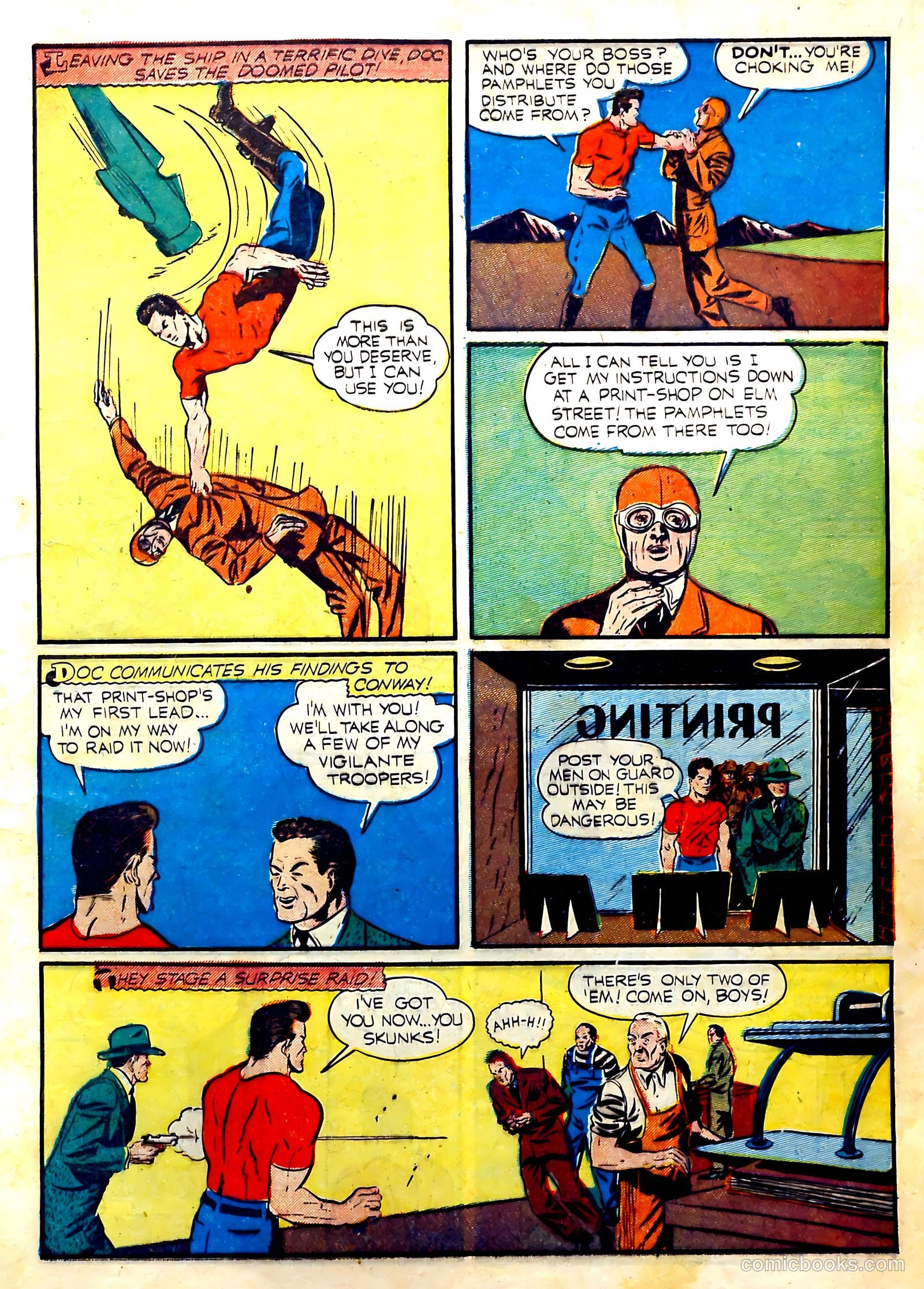 Thrilling Comics #12 (1940) — page 9 of 70