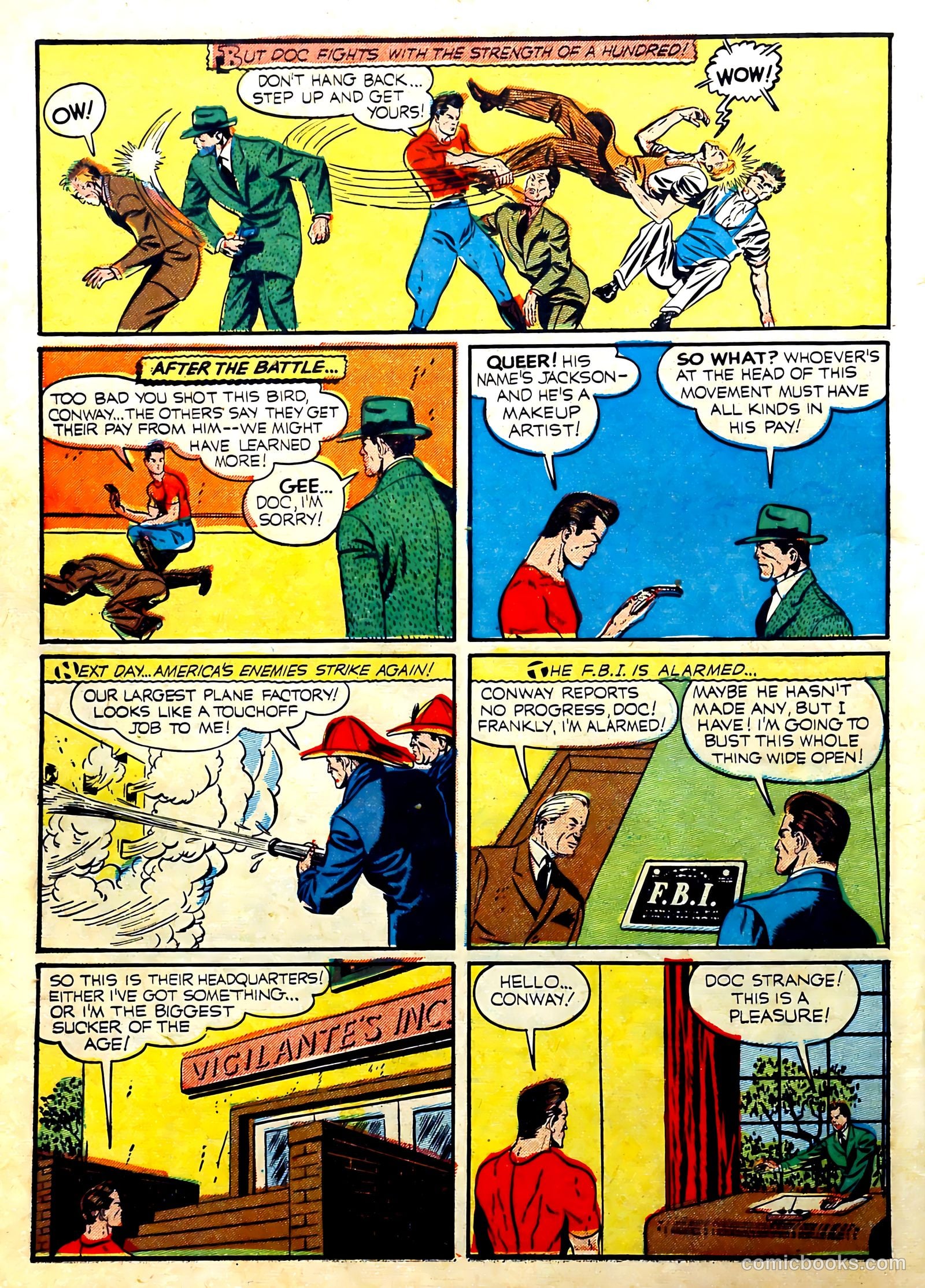 Thrilling Comics #12 (1940) — page 10 of 70