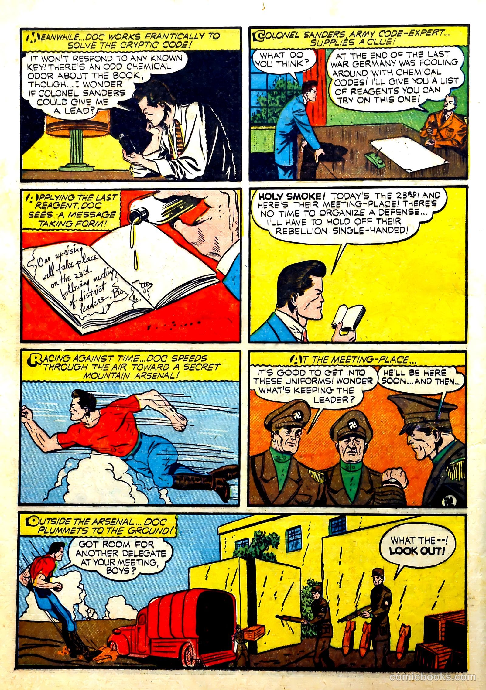 Thrilling Comics #12 (1940) — page 14 of 70