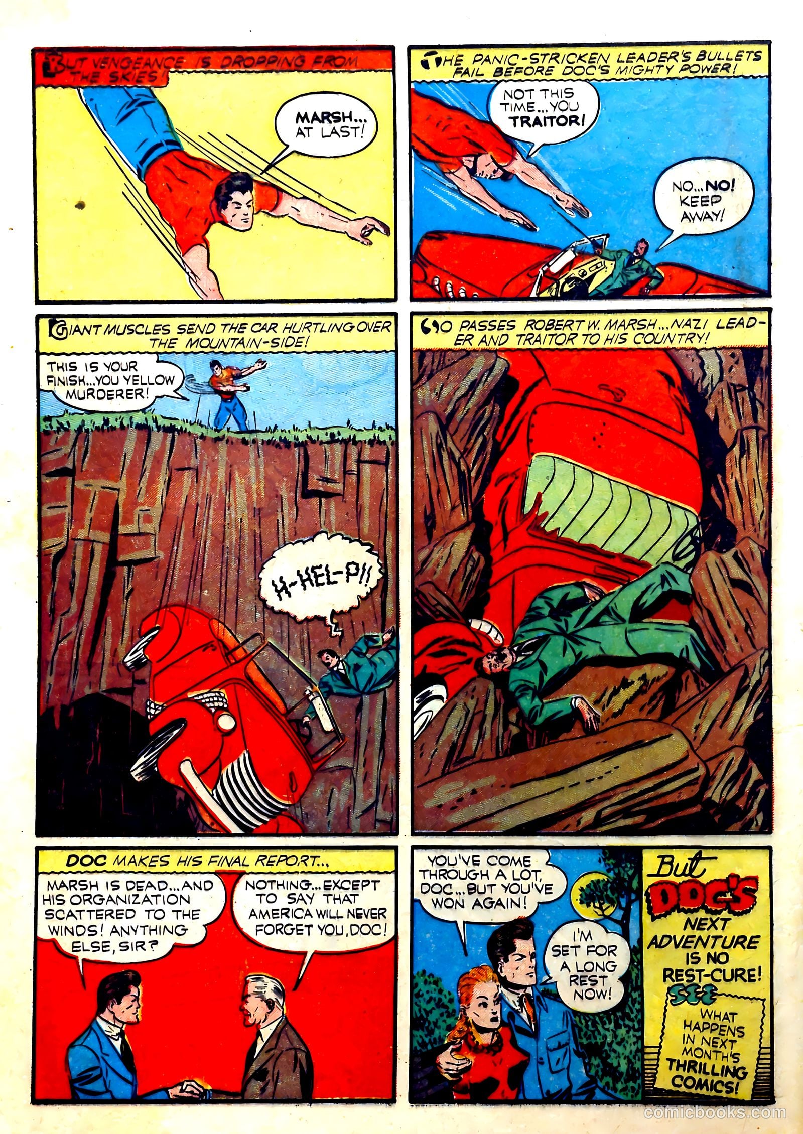 Thrilling Comics #12 (1940) — page 16 of 70