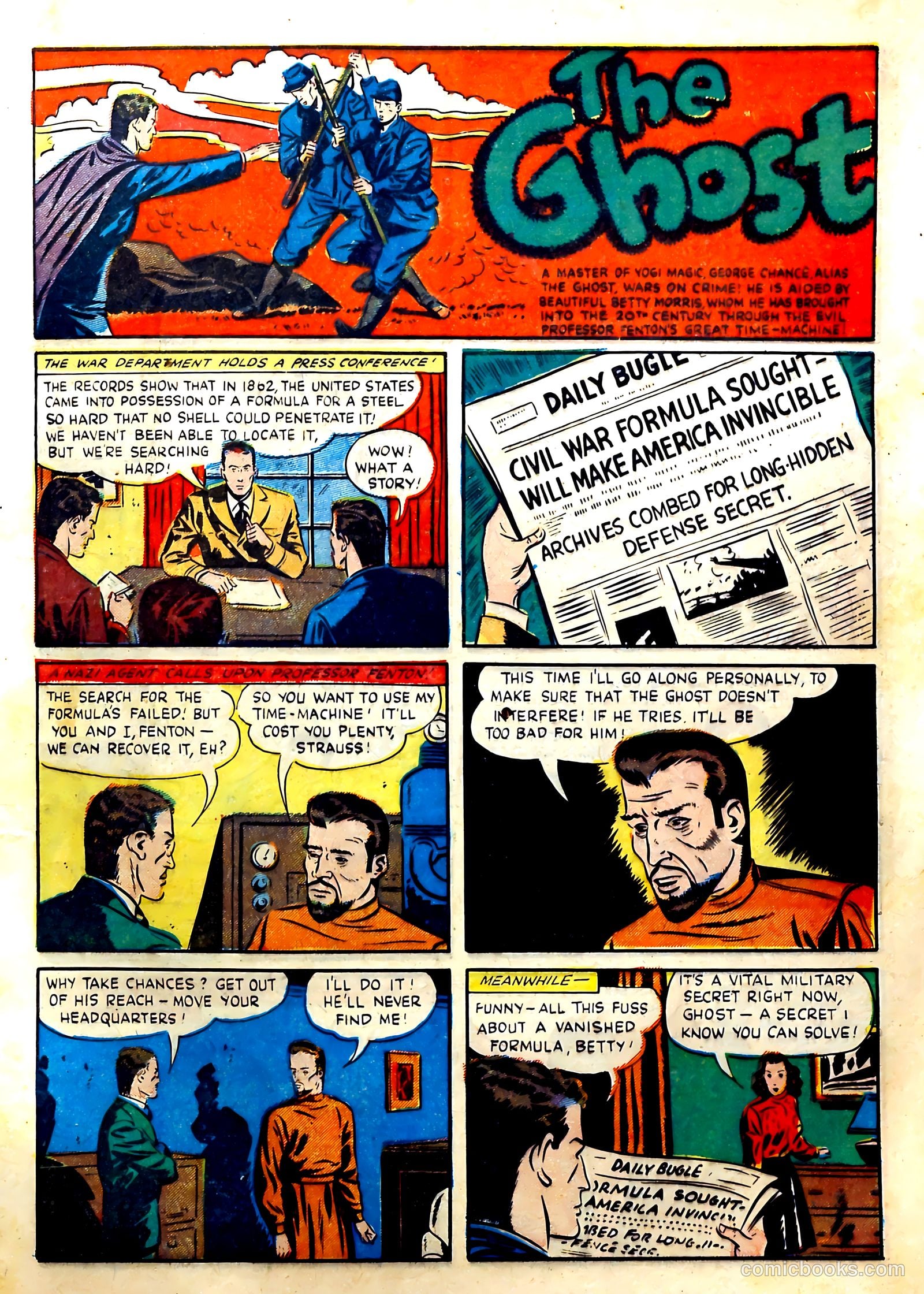 Thrilling Comics #12 (1940) — page 17 of 70