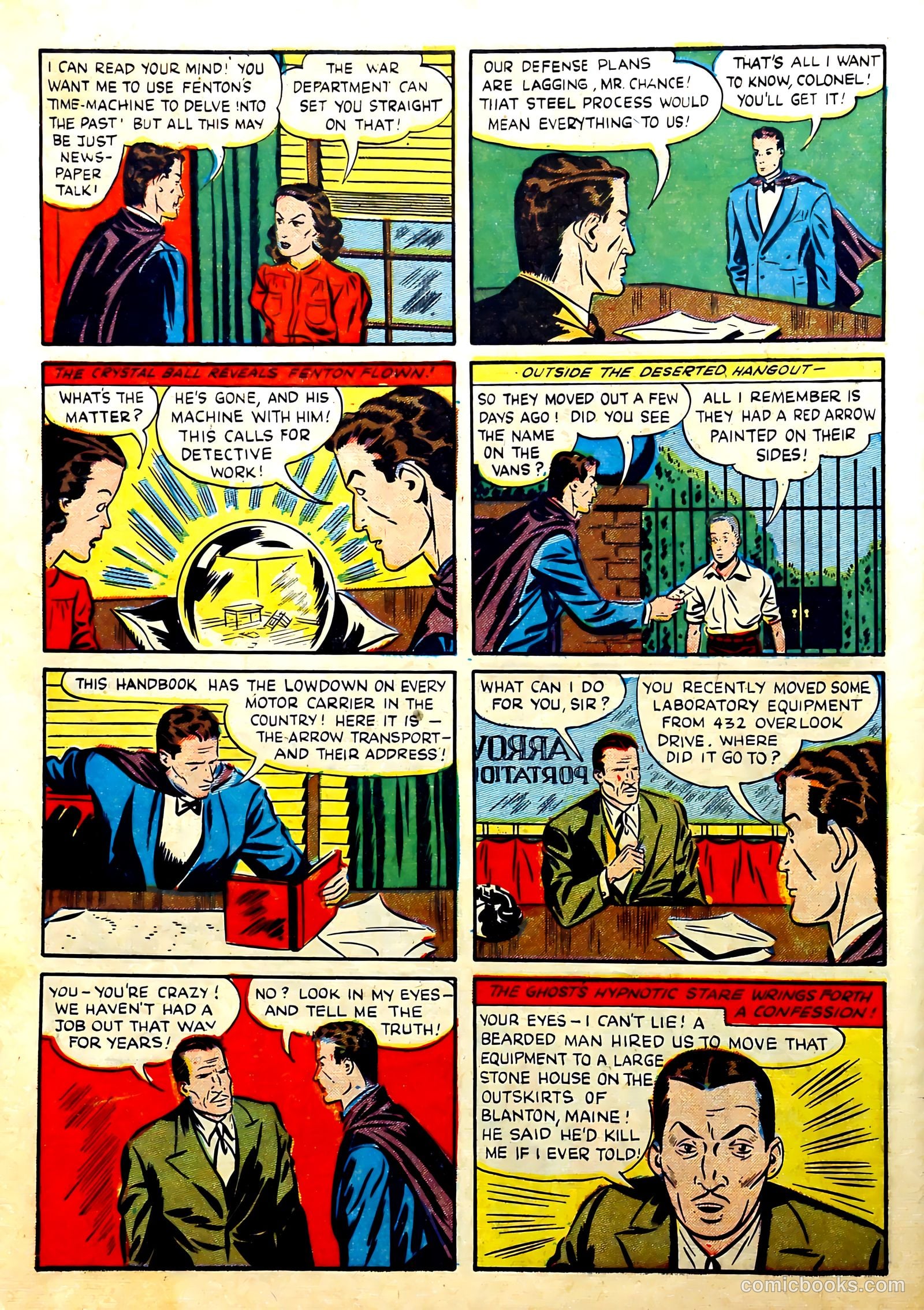 Thrilling Comics #12 (1940) — page 18 of 70