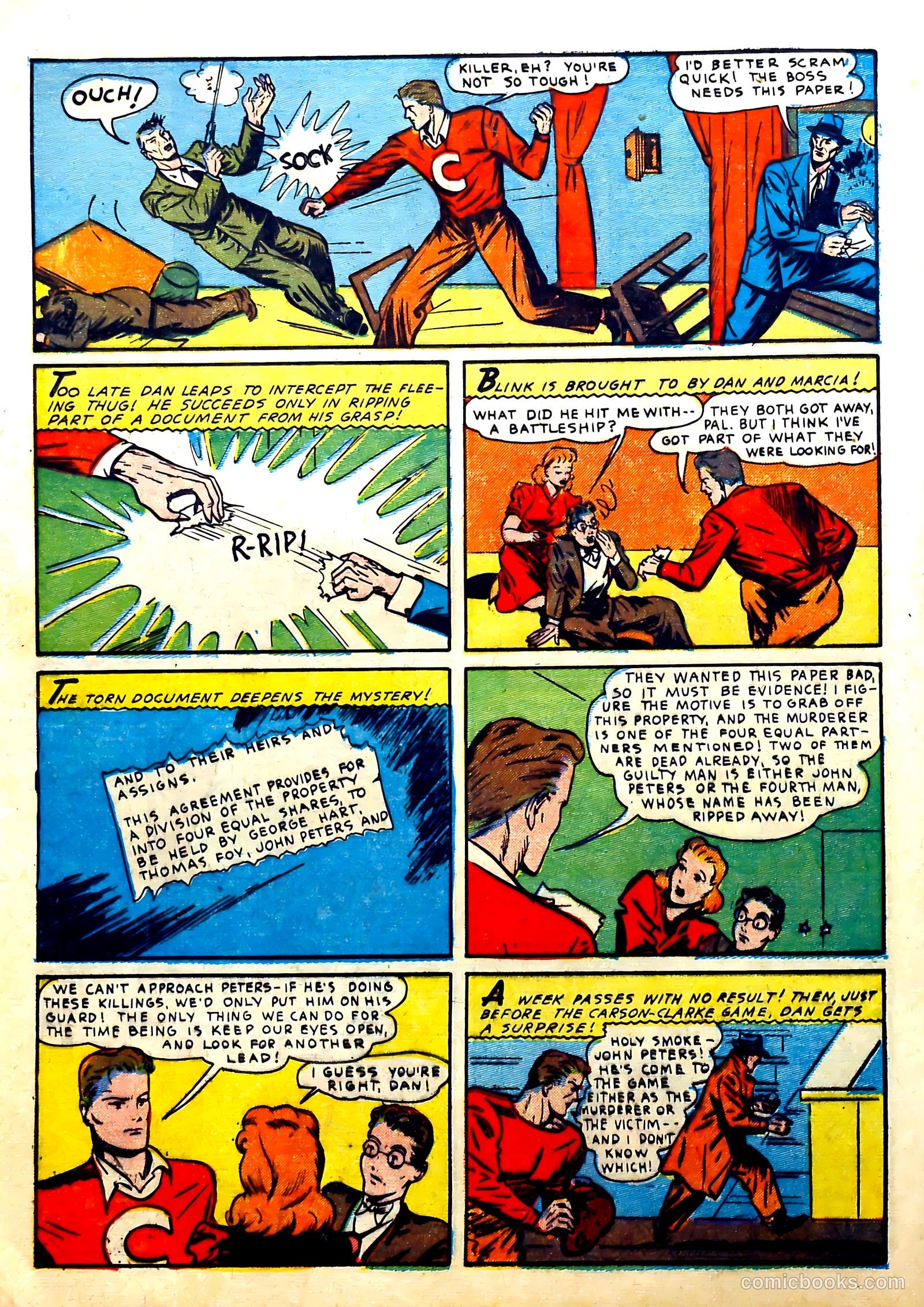 Thrilling Comics #12 (1940) — page 30 of 70