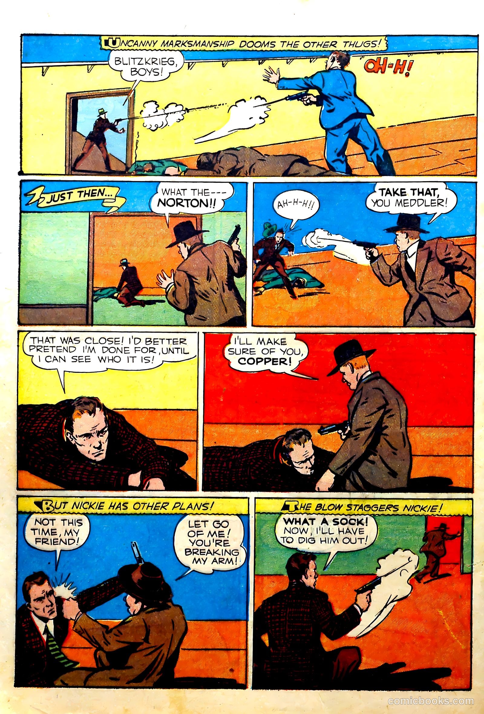 Thrilling Comics #12 (1940) — page 40 of 70
