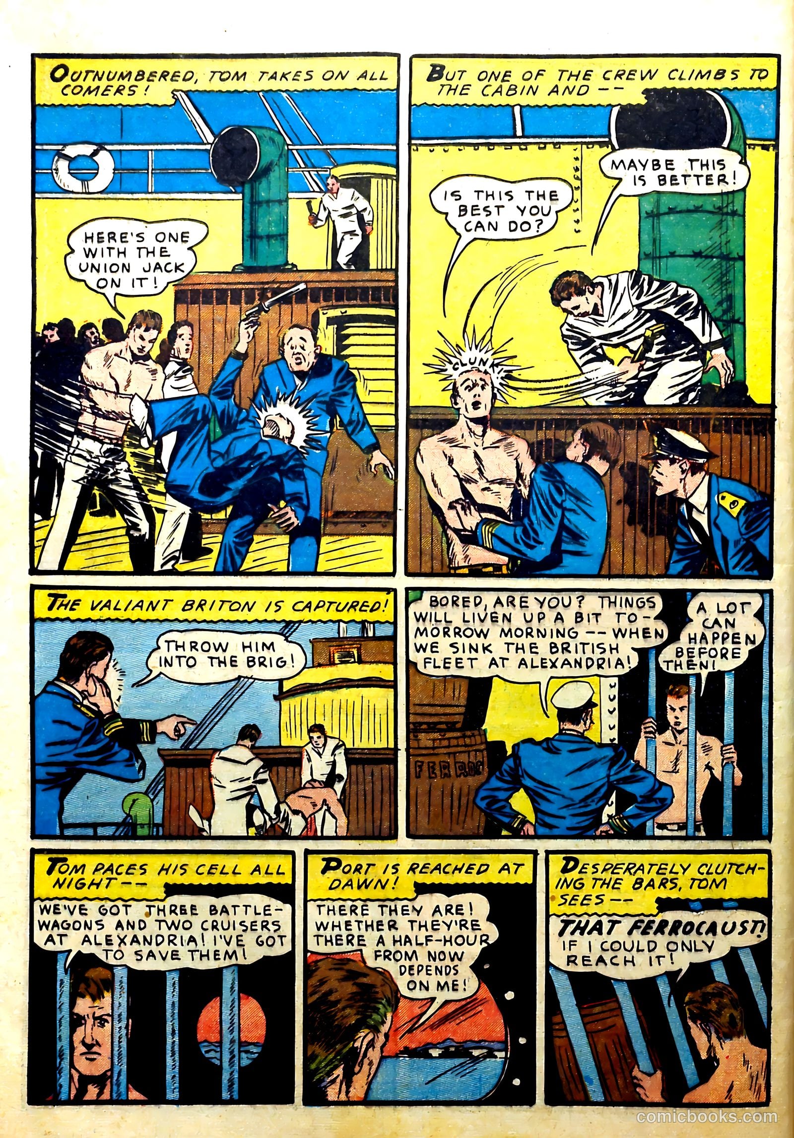Thrilling Comics #12 (1940) — page 54 of 70