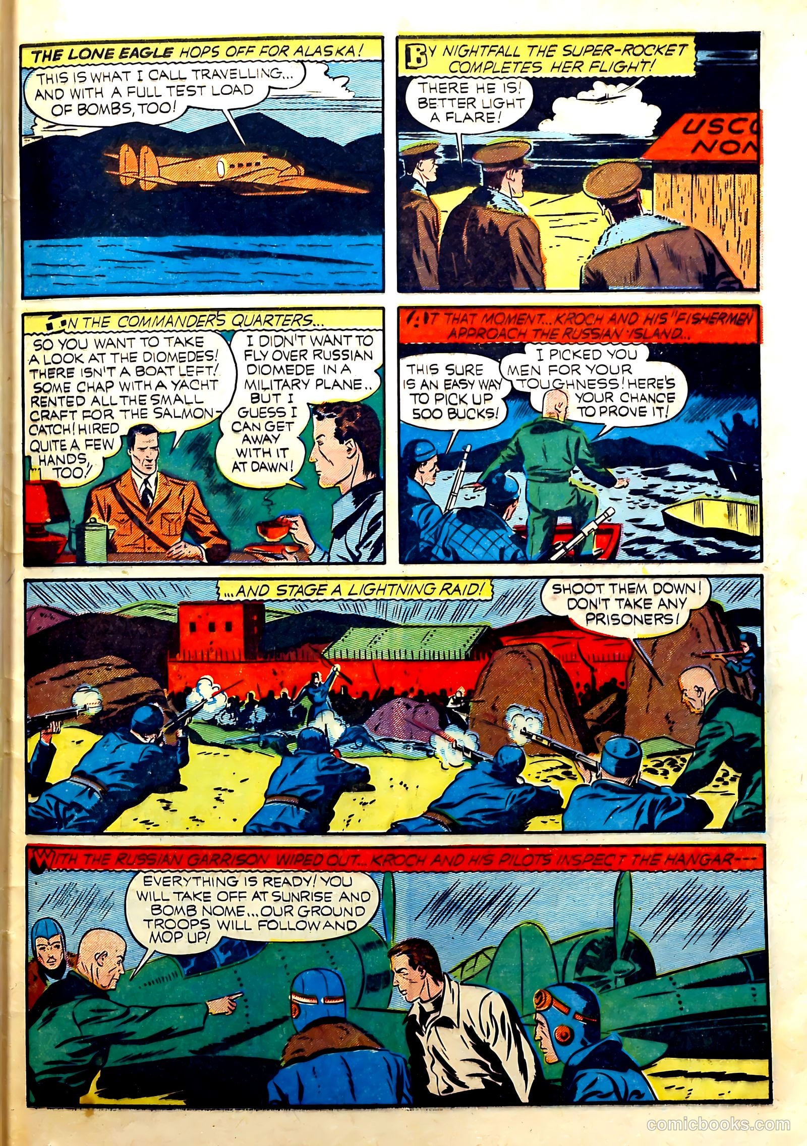 Thrilling Comics #12 (1940) — page 57 of 70