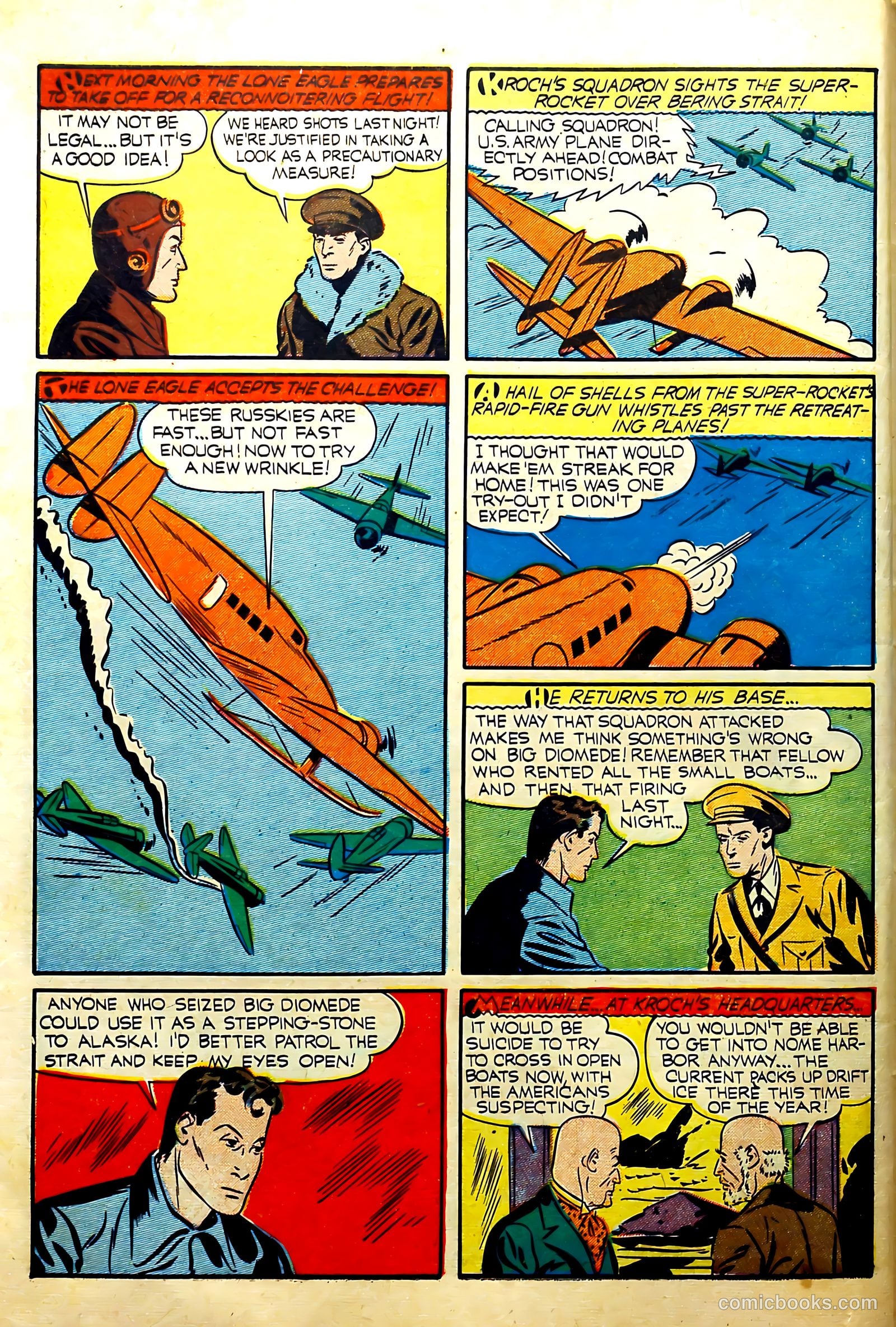 Thrilling Comics #12 (1940) — page 58 of 70