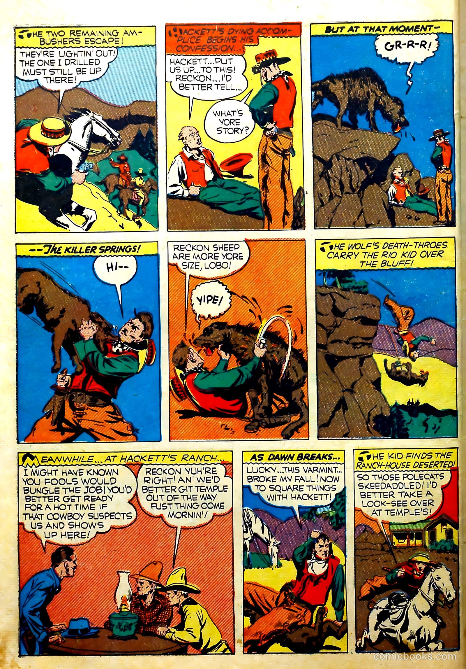 Thrilling Comics #12 (1940) — page 66 of 70