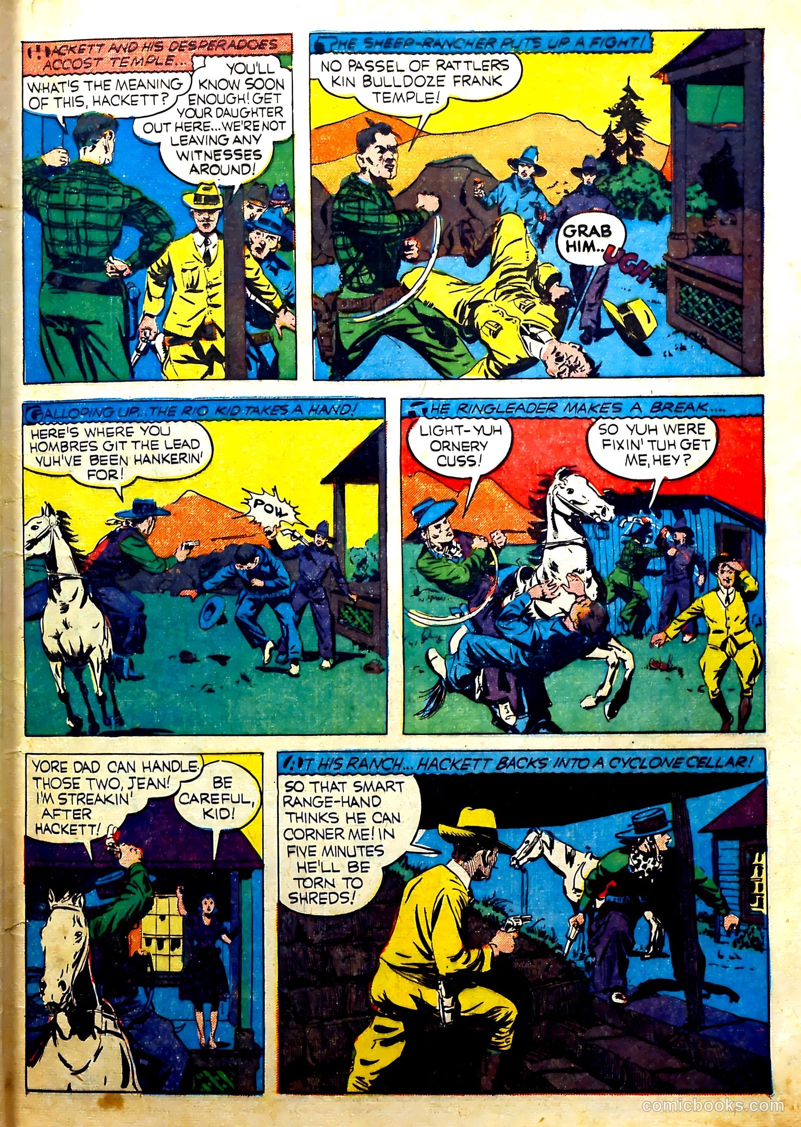 Thrilling Comics #12 (1940) — page 67 of 70
