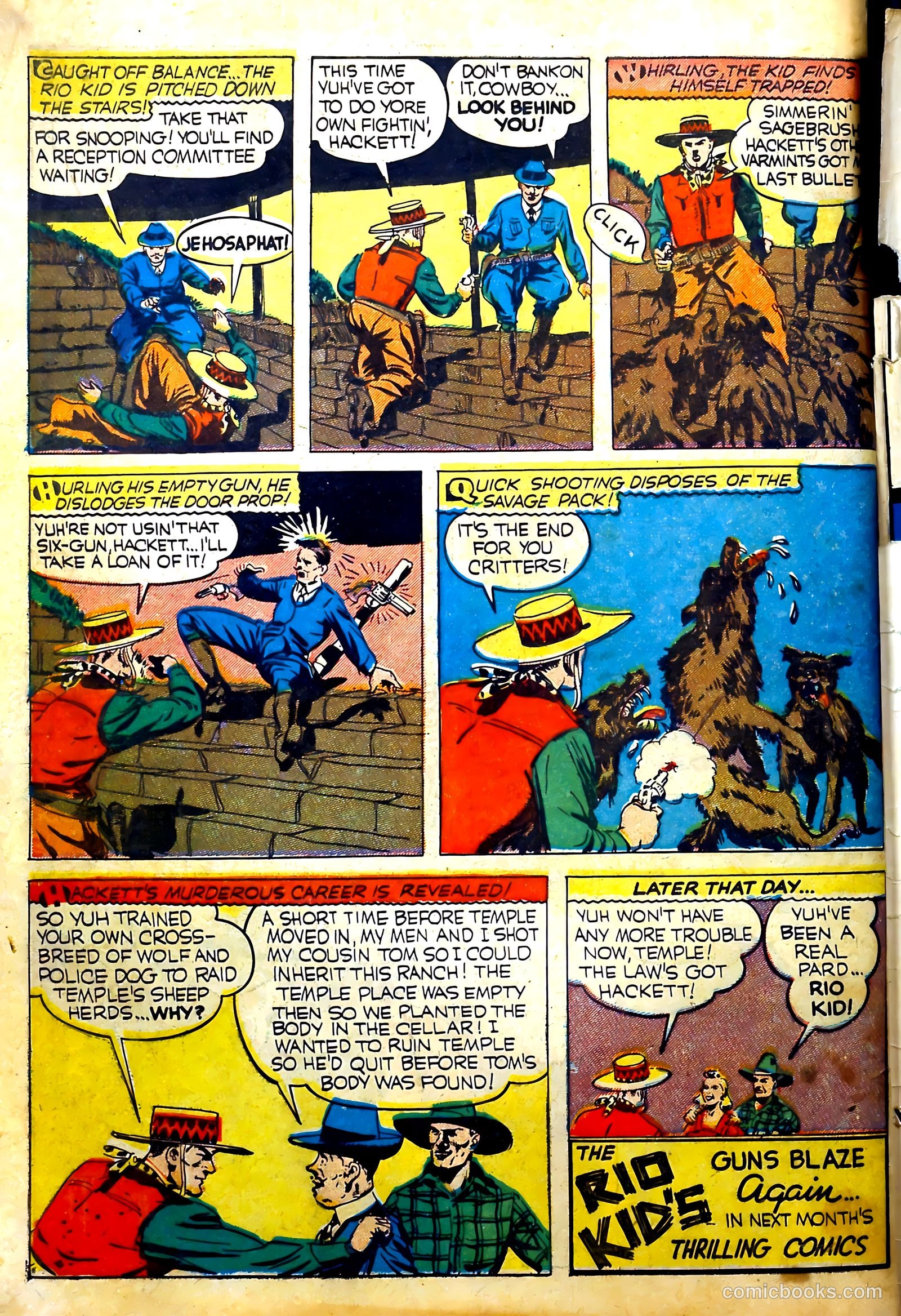 Thrilling Comics #12 (1940) — page 68 of 70