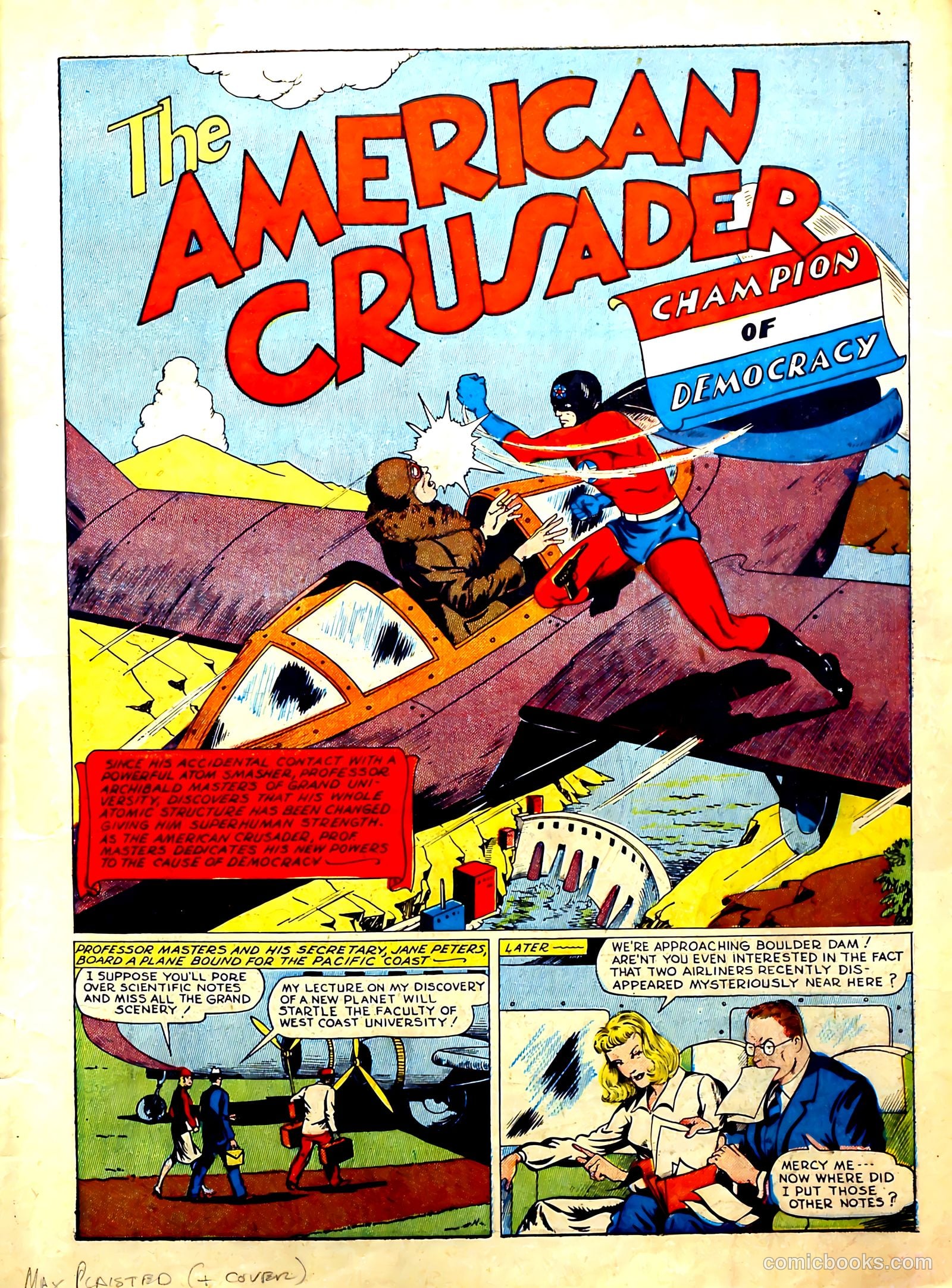 Thrilling Comics #21 (1940) — page 3 of 68