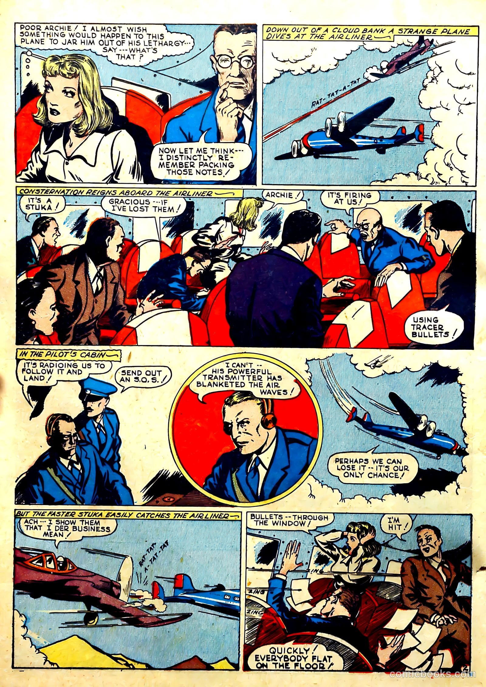 Thrilling Comics #21 (1940) — page 4 of 68