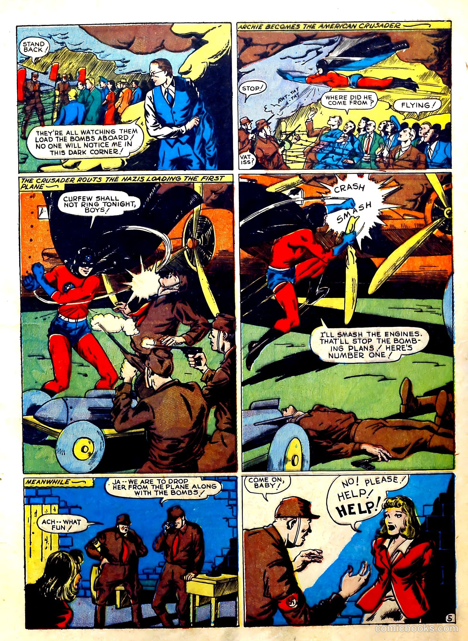 Thrilling Comics #21 (1940) — page 7 of 68