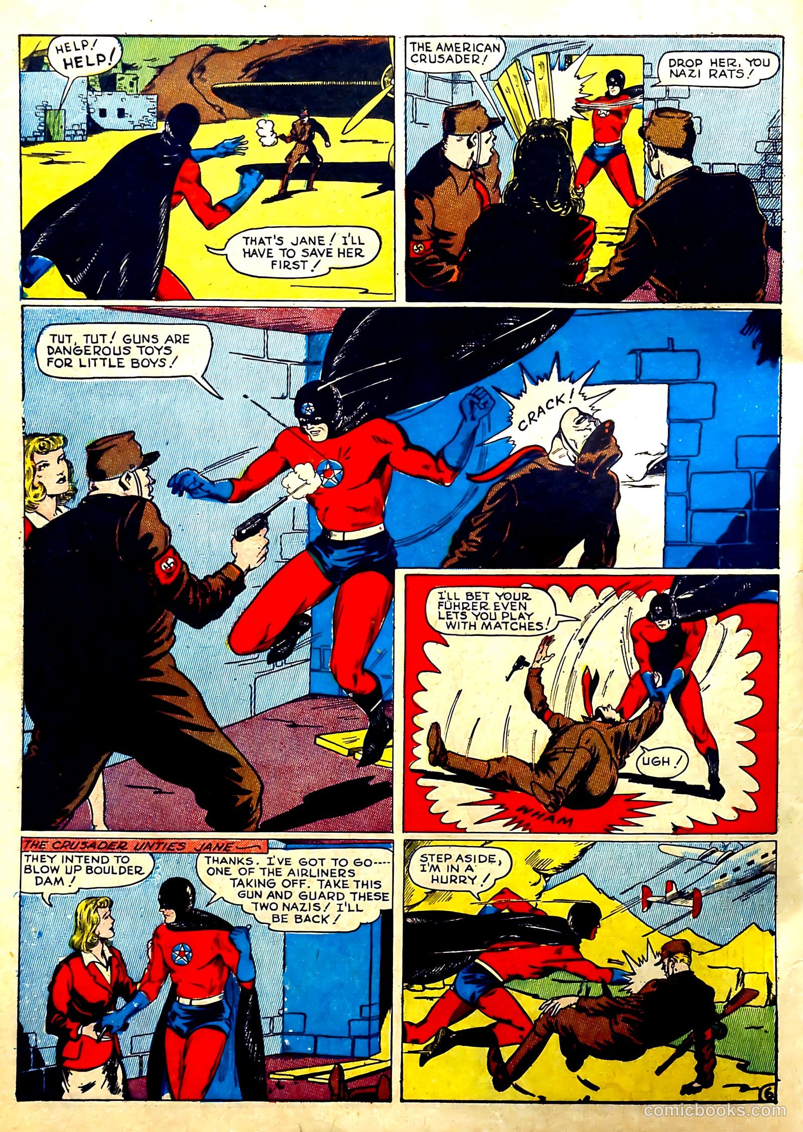 Thrilling Comics #21 (1940) — page 8 of 68
