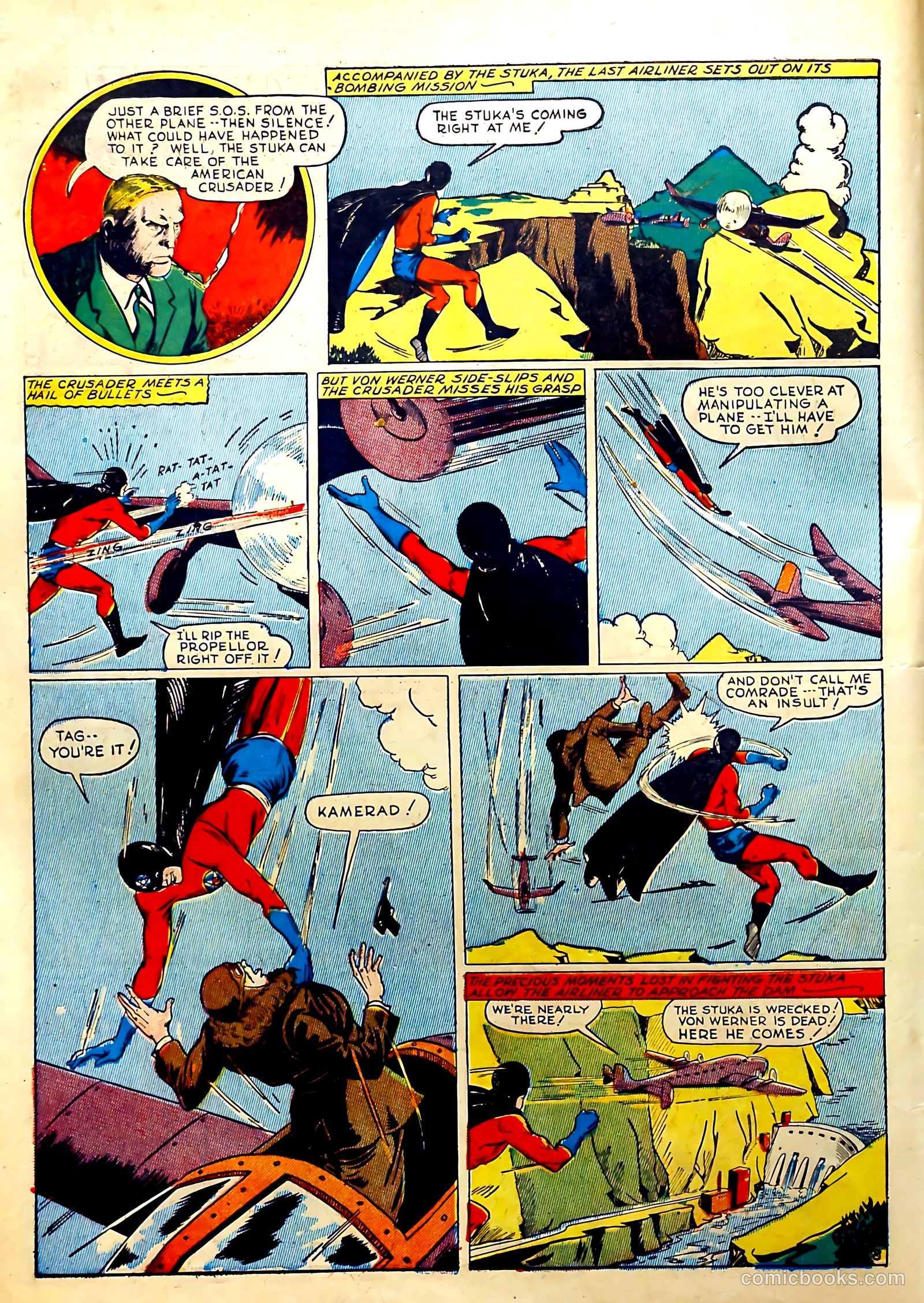 Thrilling Comics #21 (1940) — page 10 of 68