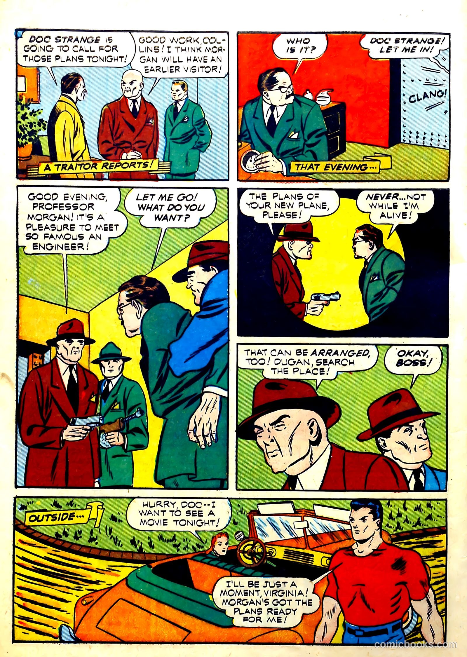Thrilling Comics #21 (1940) — page 14 of 68