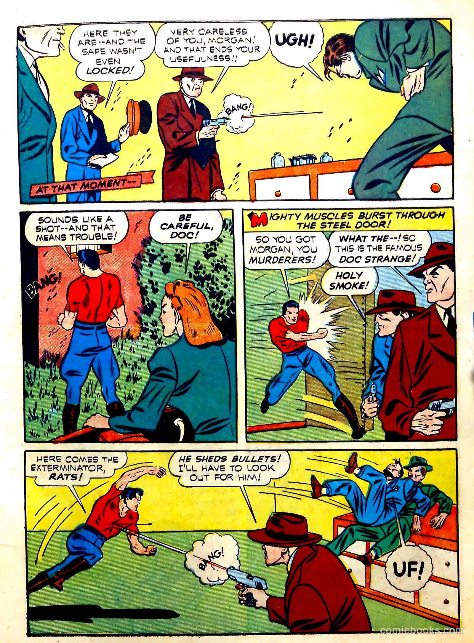 Thrilling Comics #21 (1940) — page 15 of 68