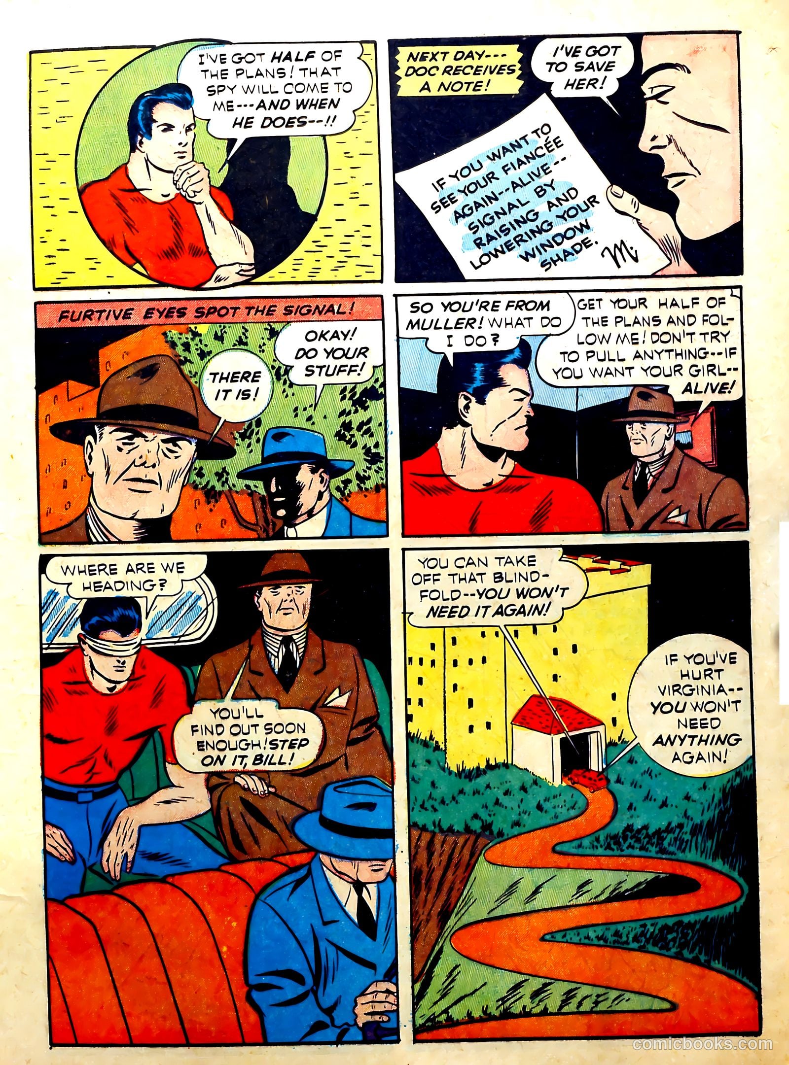 Thrilling Comics #21 (1940) — page 17 of 68