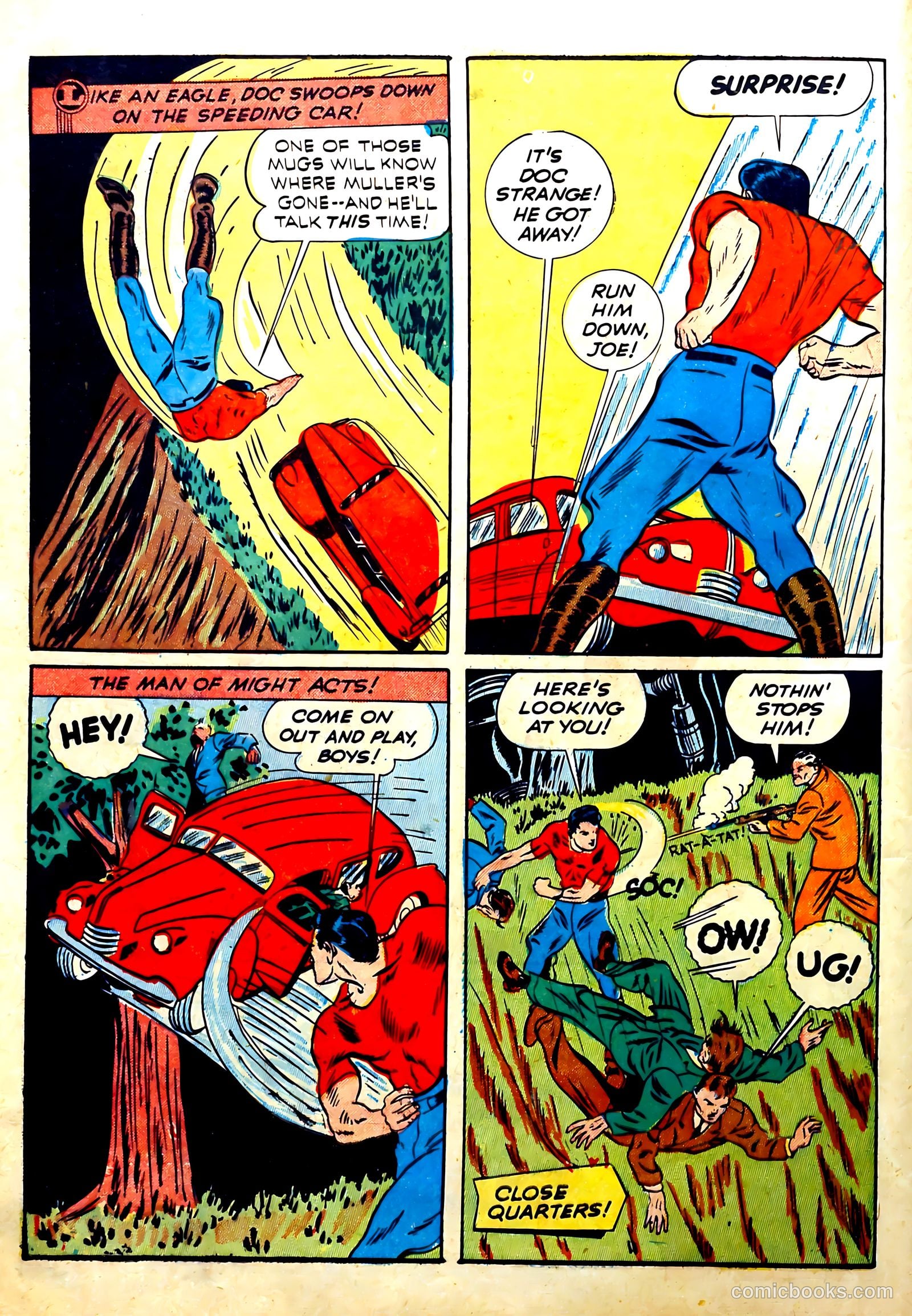 Thrilling Comics #21 (1940) — page 20 of 68