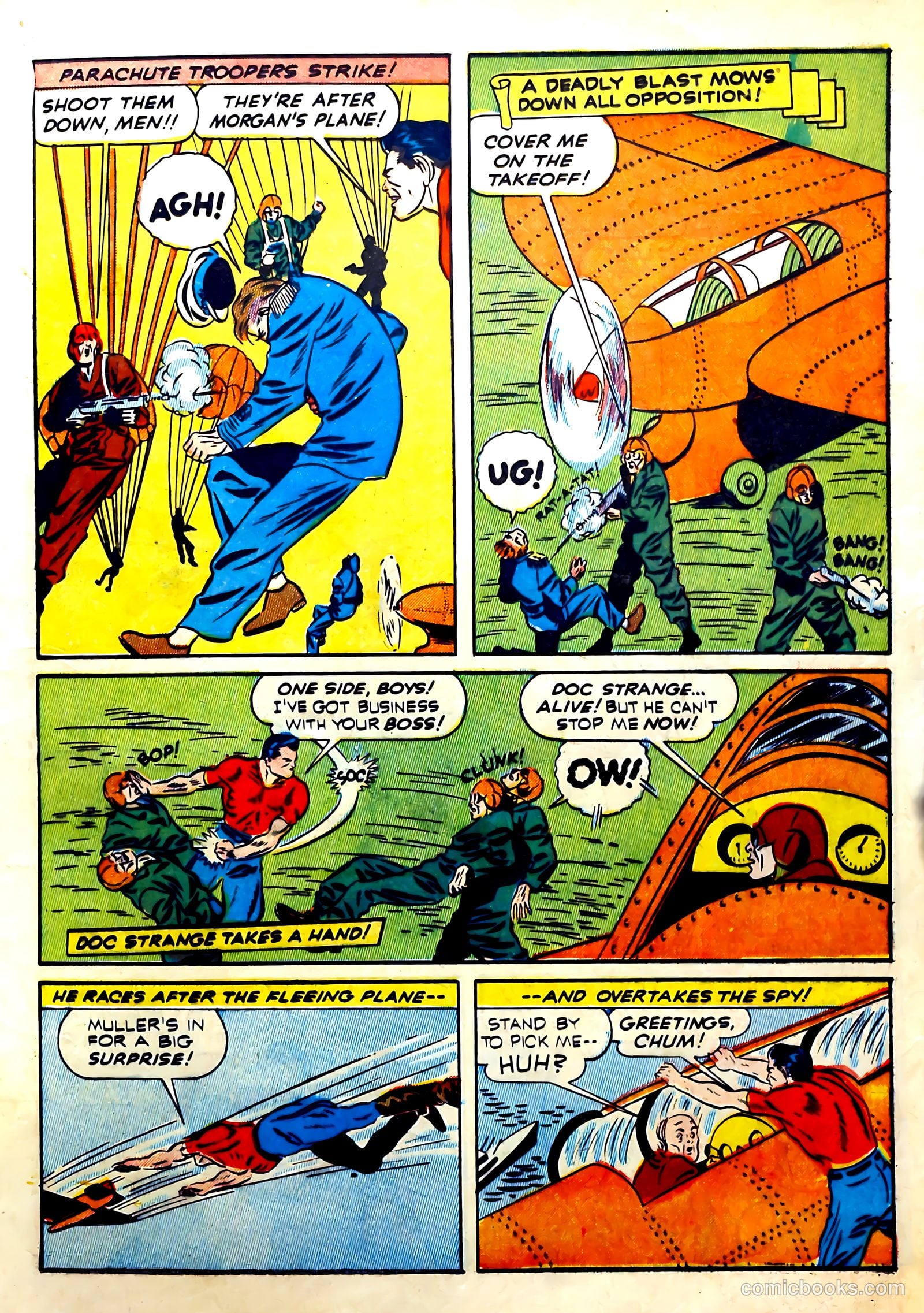 Thrilling Comics #21 (1940) — page 23 of 68