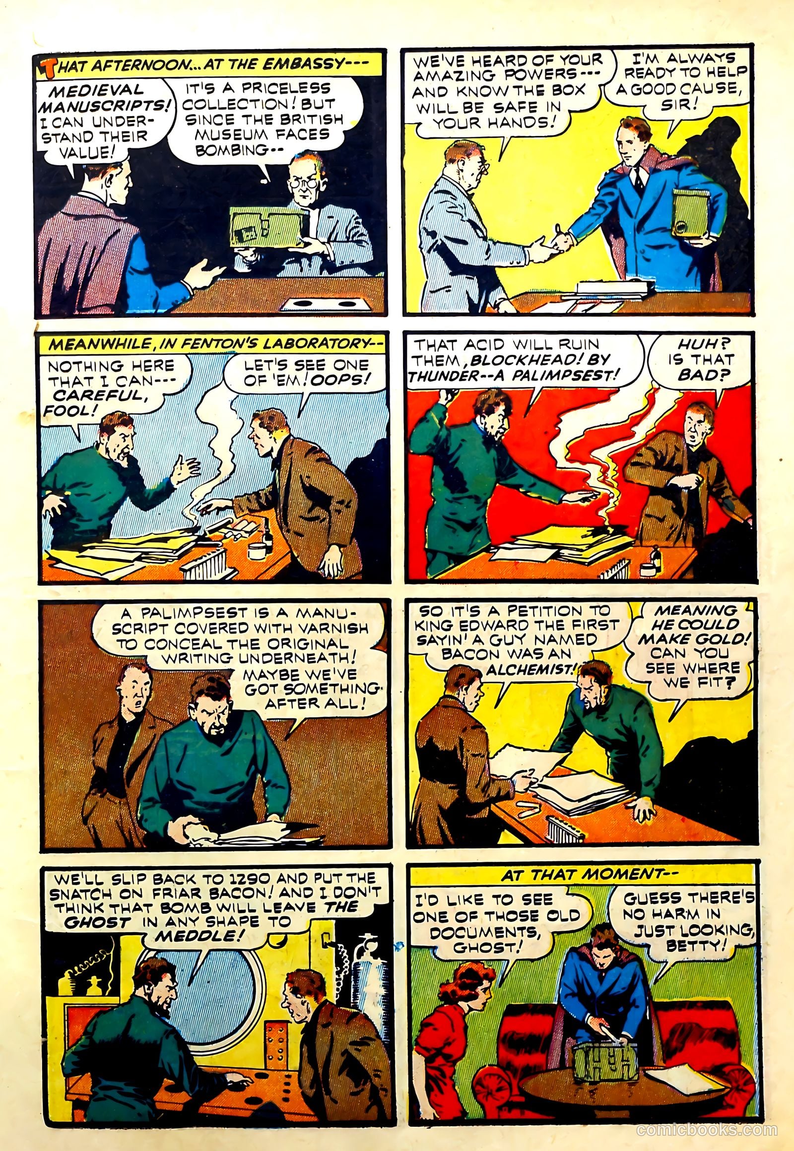 Thrilling Comics #21 (1940) — page 27 of 68