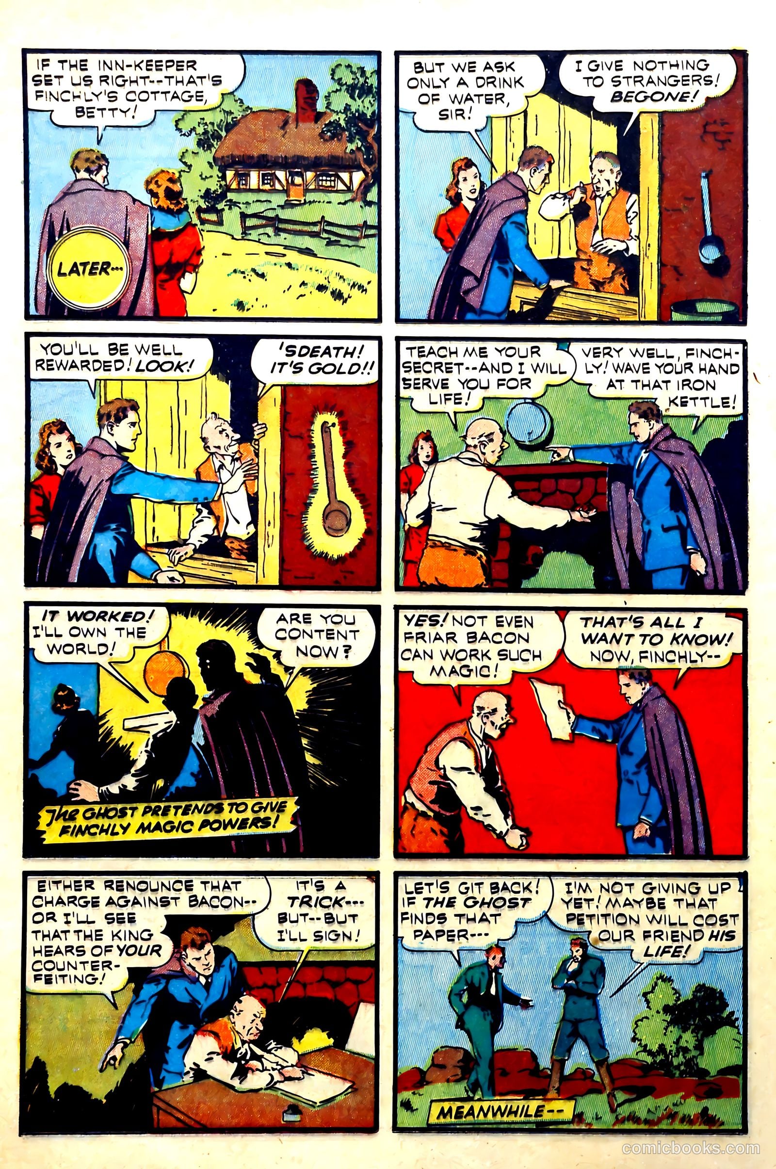 Thrilling Comics #21 (1940) — page 30 of 68